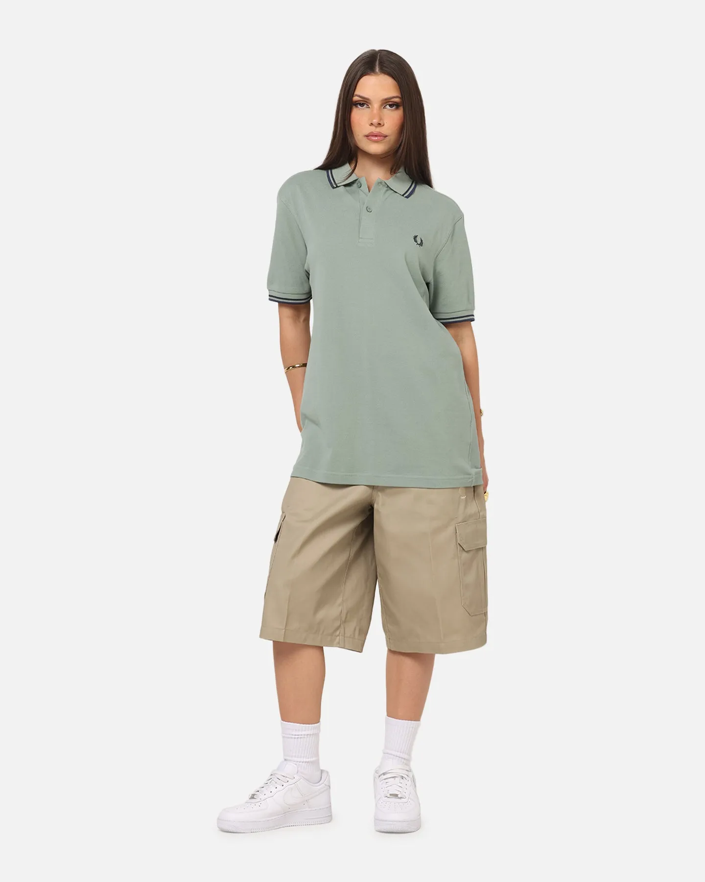 Fred Perry Twin Tipped Polo Shirt Green sold by Culture Kings product image thumbnail 2