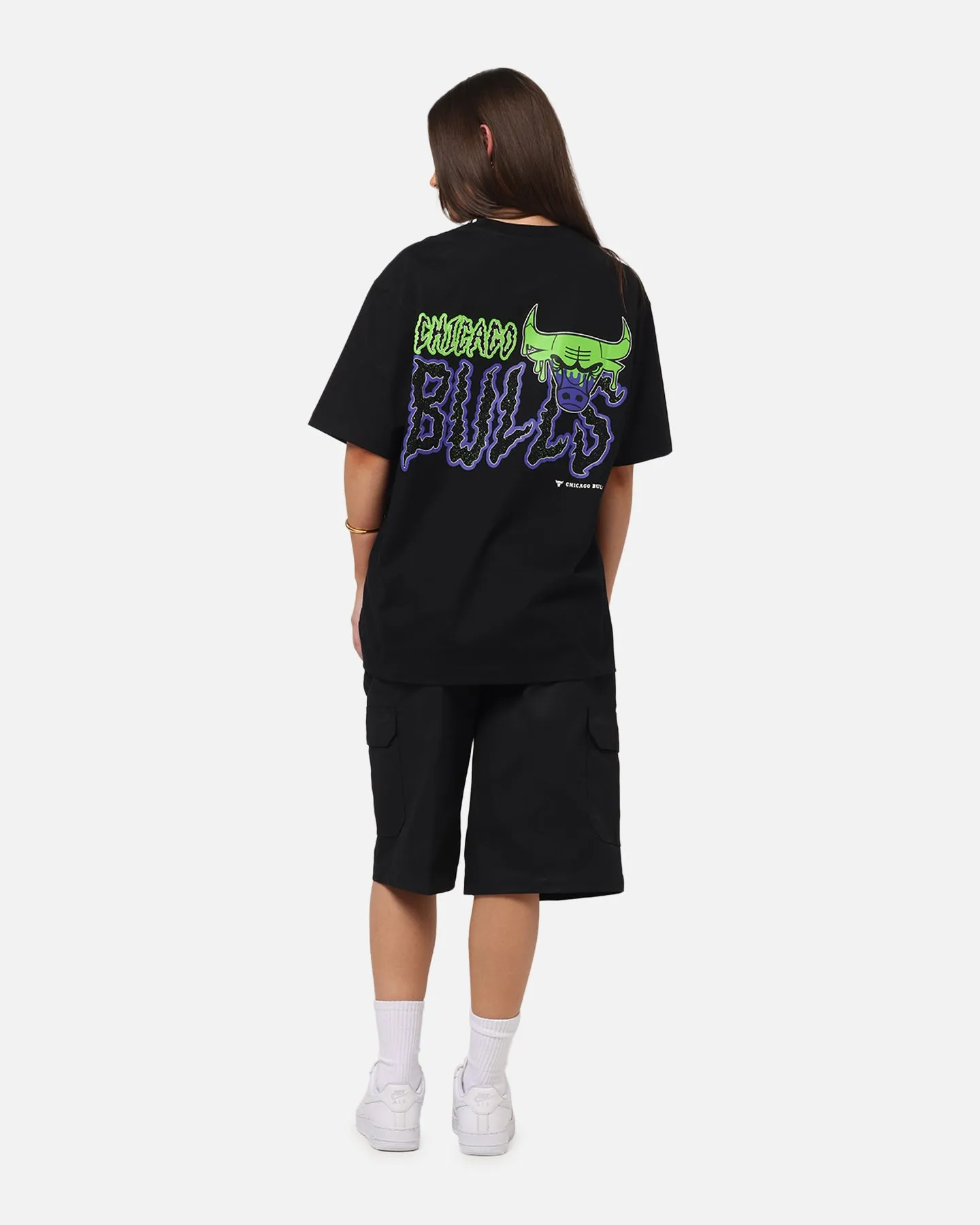 New Era Chicago Bulls Drip T-Shirt Black sold by Culture Kings product image thumbnail 3