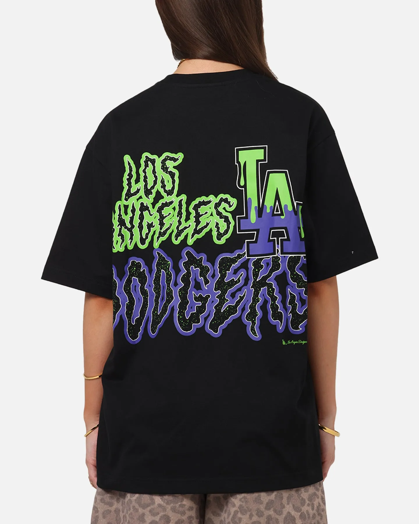 New Era Los Angeles Dodgers Drip T-Shirt Black sold by Culture Kings