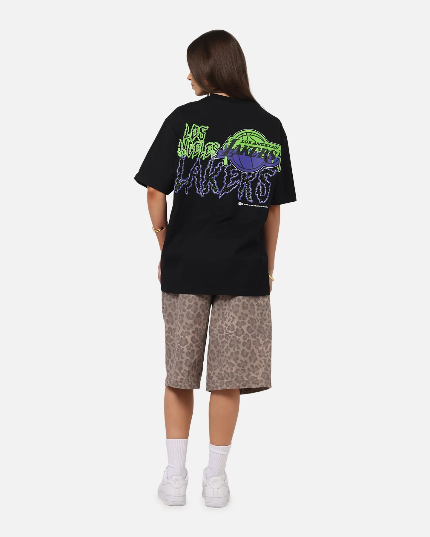 New Era Los Angeles Lakers Drip T-Shirt Black sold by Culture Kings product image thumbnail 3