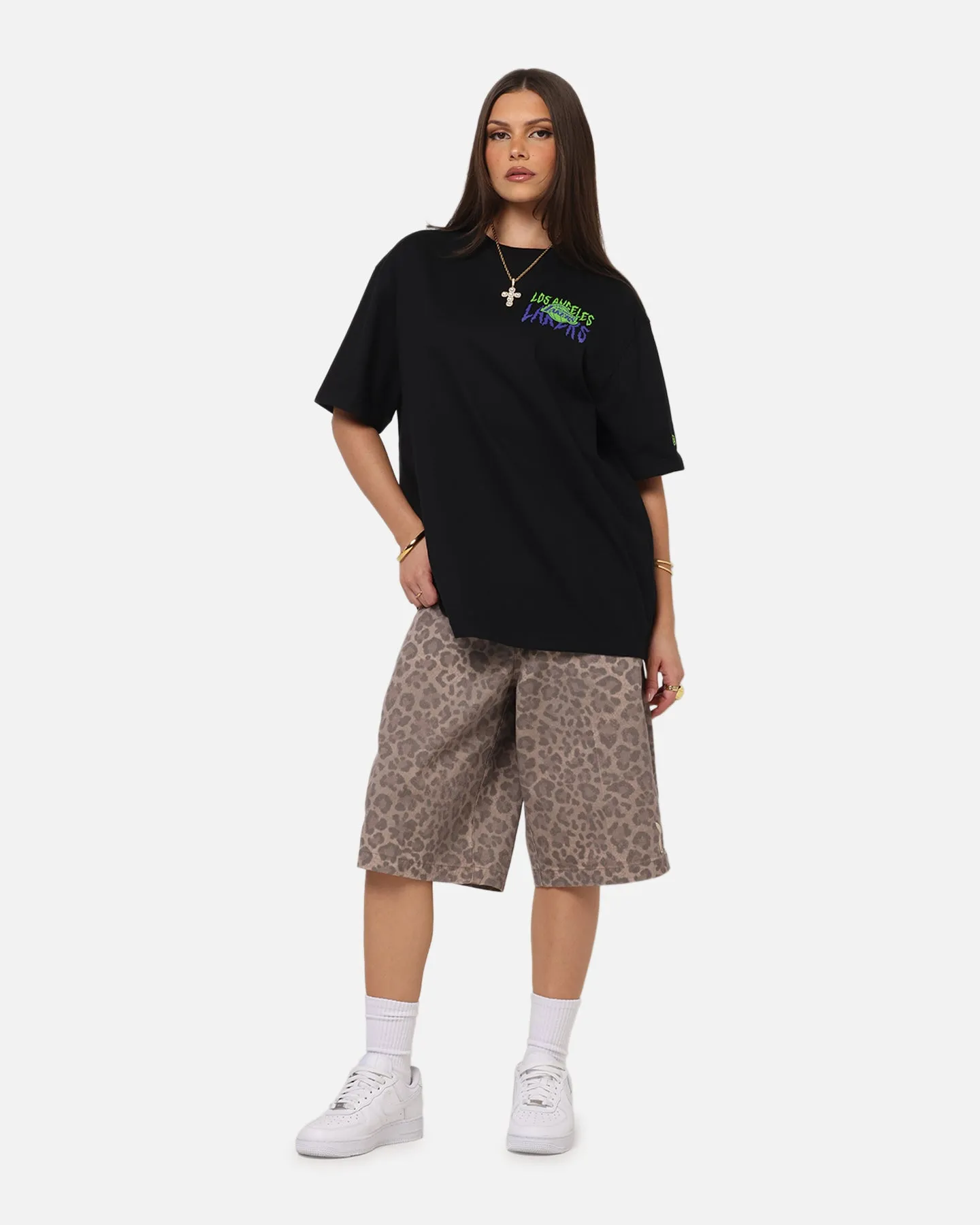 New Era Los Angeles Lakers Drip T-Shirt Black sold by Culture Kings product image thumbnail 4