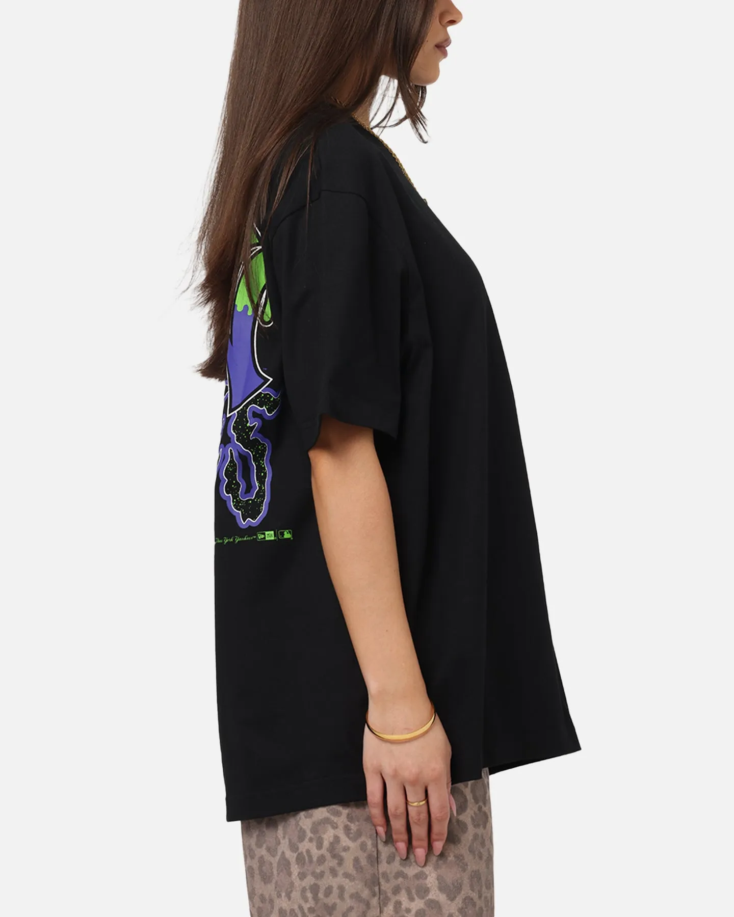 New Era New York Yankees Drip T-Shirt Black sold by Culture Kings product image thumbnail 5