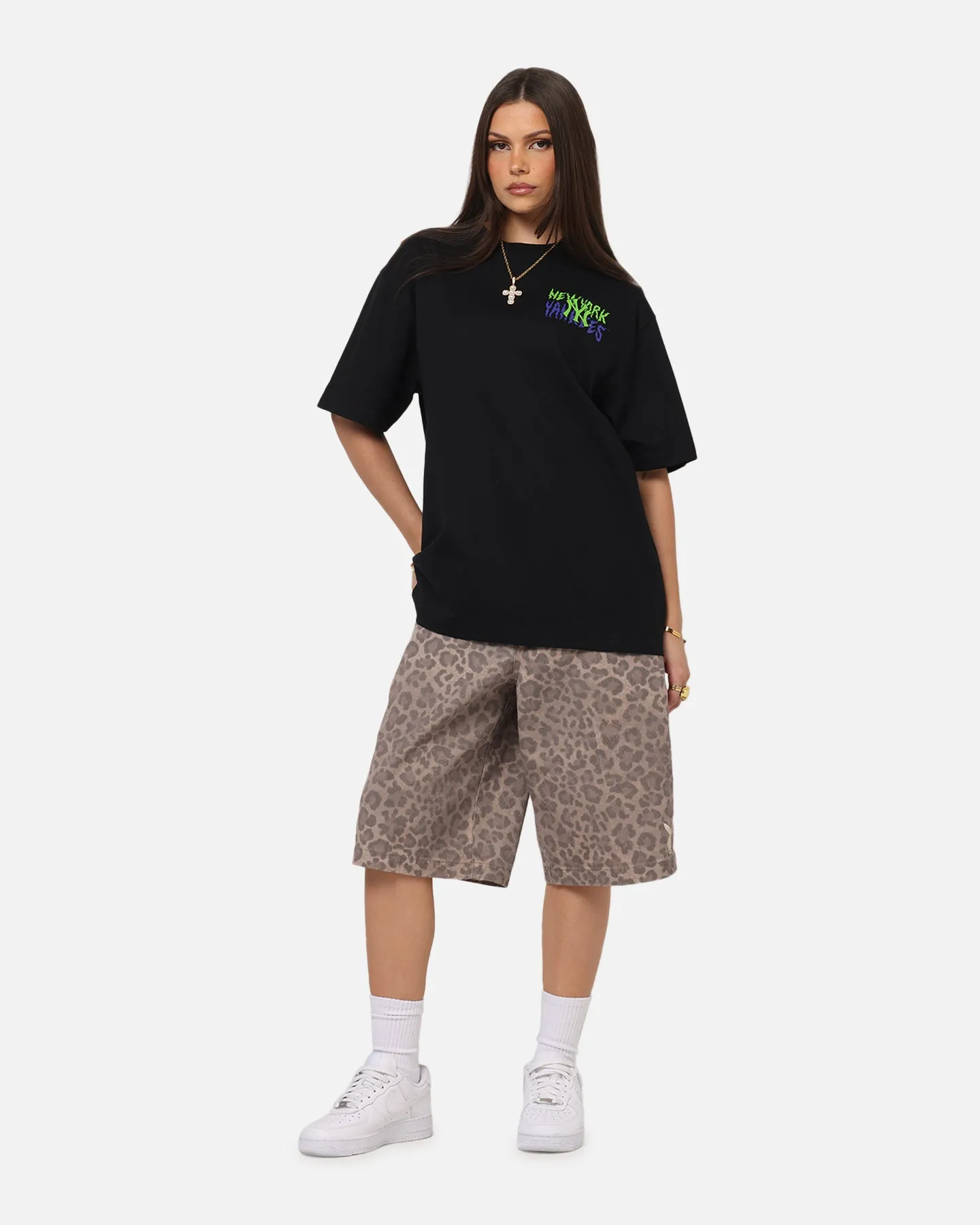New Era New York Yankees Drip T-Shirt Black sold by Culture Kings product image thumbnail 4