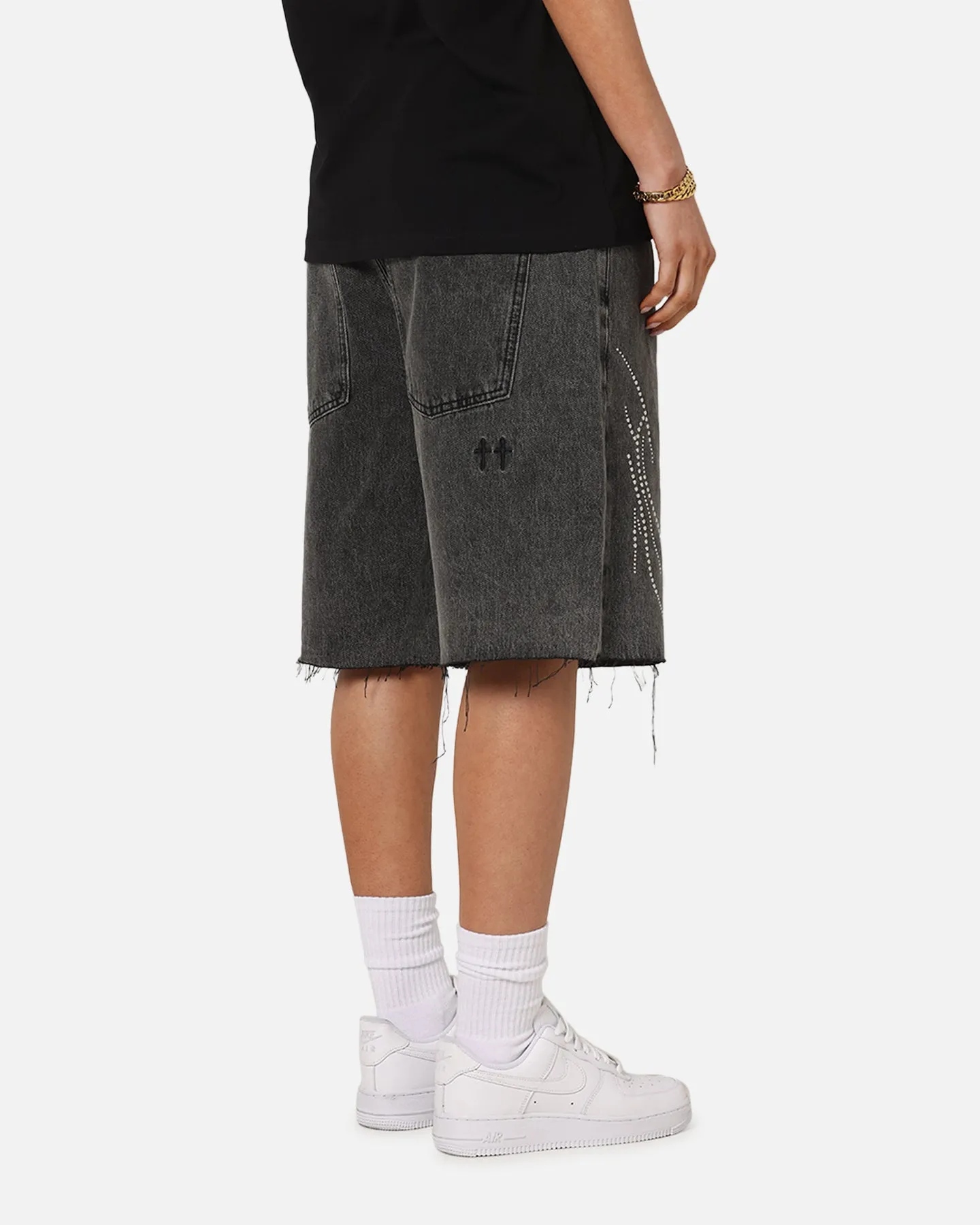 Saint Morta Sanctified Jorts Aged Grey sold by Culture Kings product image thumbnail 5