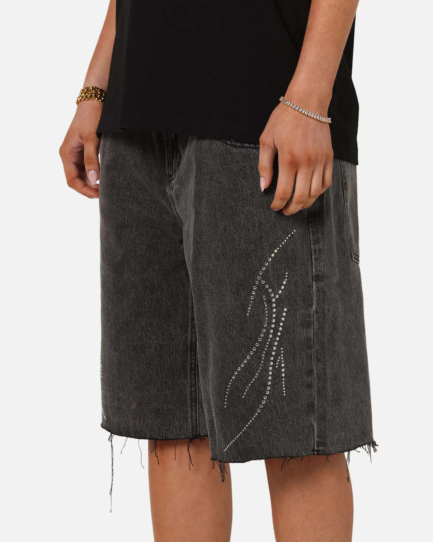 Saint Morta Sanctified Jorts Aged Grey sold by Culture Kings product image thumbnail 3