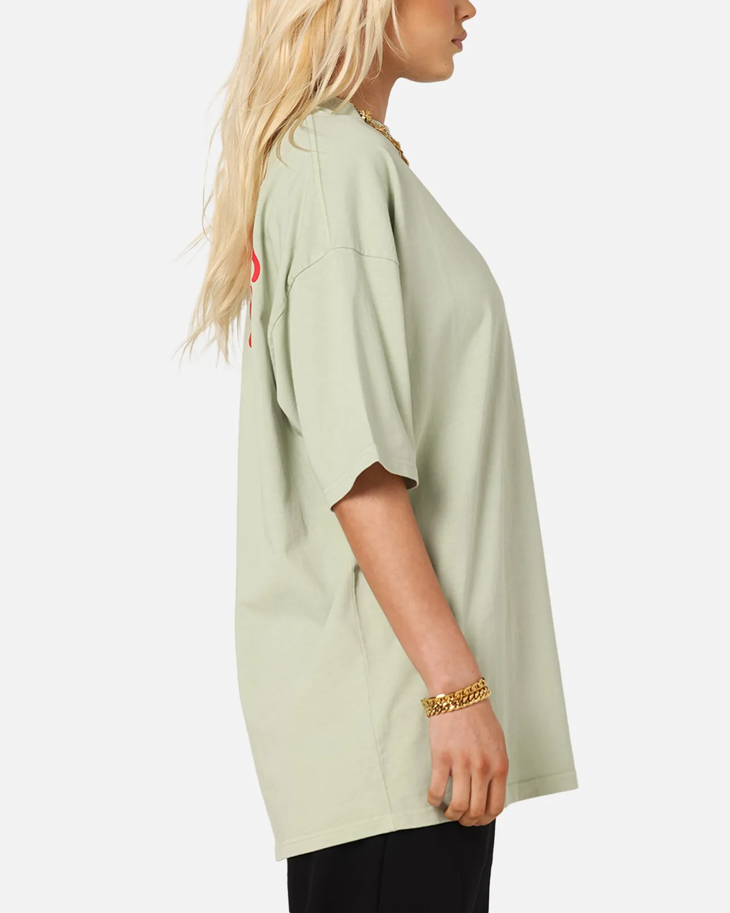 Carre Rara Oversized T-Shirt Sage sold by Culture Kings product image thumbnail 5