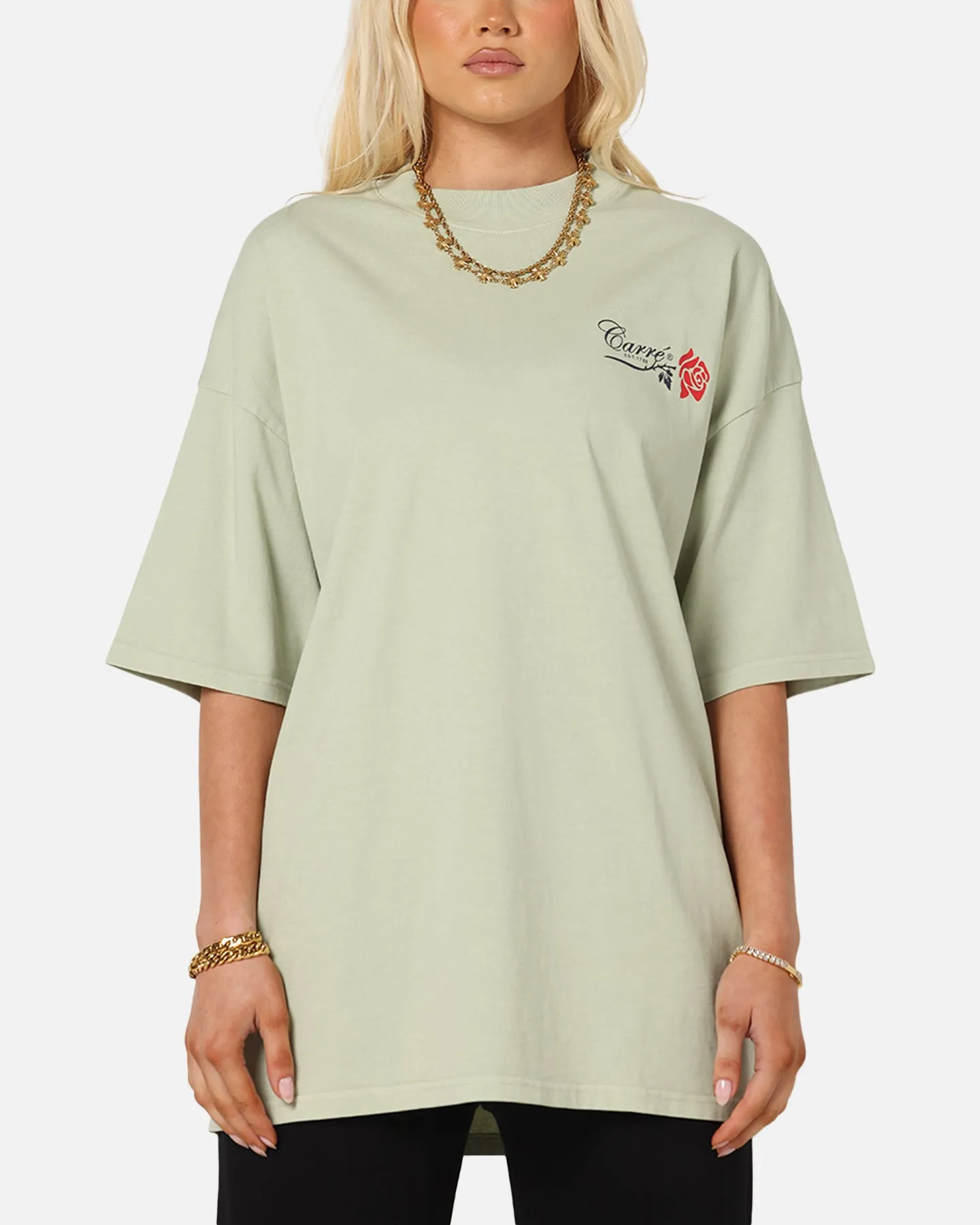 Carre Rara Oversized T-Shirt Sage sold by Culture Kings product image thumbnail 2