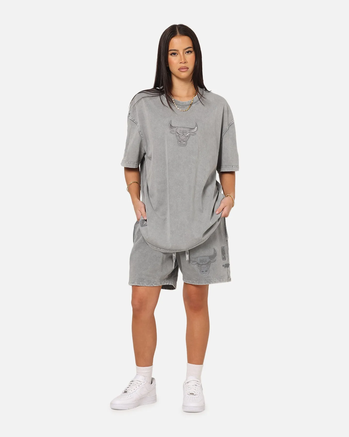 Pro Standard Chicago Bulls Washed Classic T-Shirt Washed Grey sold by Culture Kings product image thumbnail 2