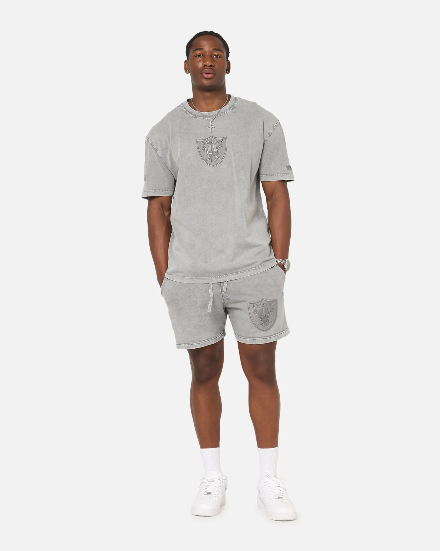 Pro Standard Las Vegas Raiders Washed Classic T-Shirt Washed Grey sold by Culture Kings product image thumbnail 2