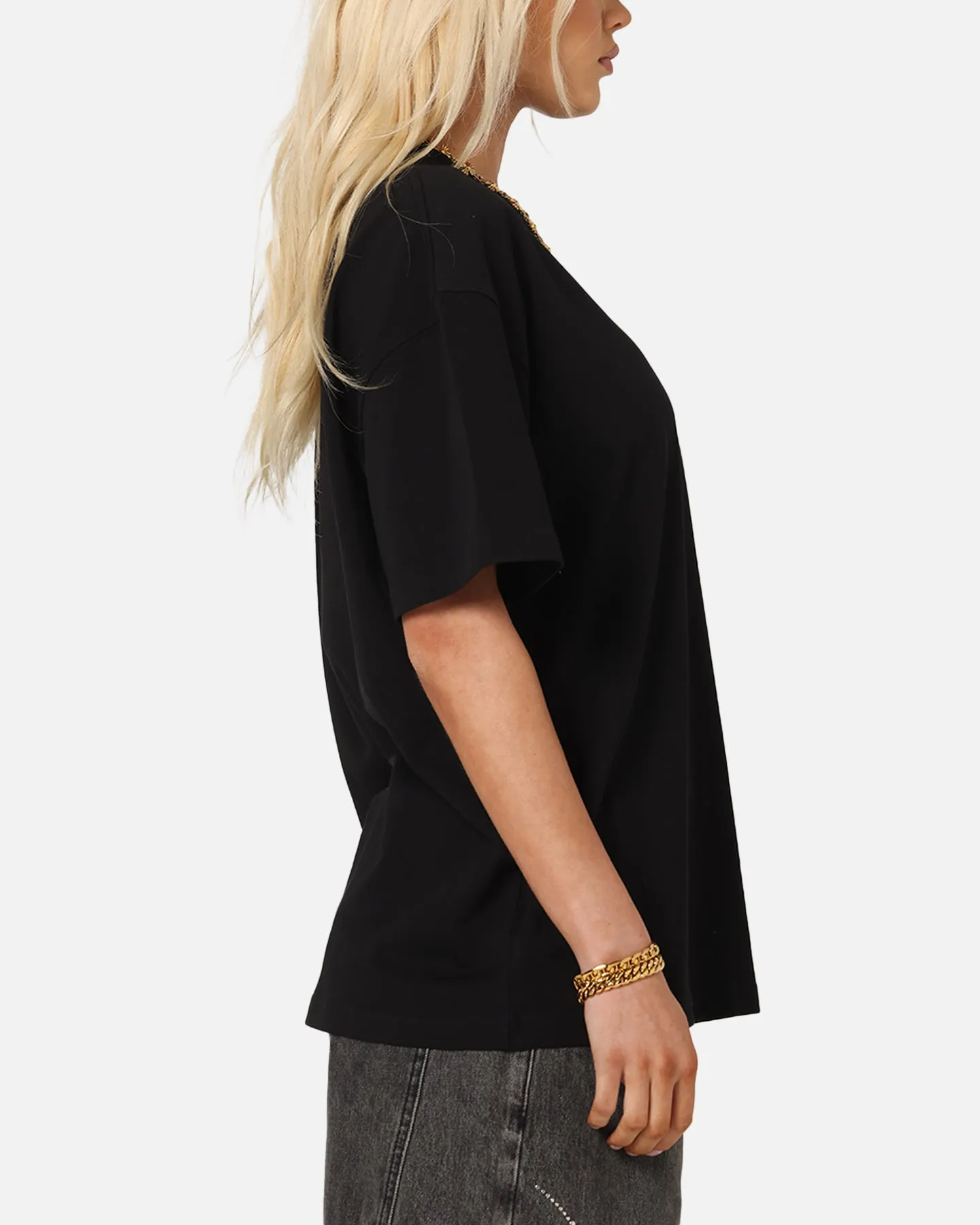 Saint Morta Scription Boxy T-Shirt Black sold by Culture Kings product image thumbnail 4