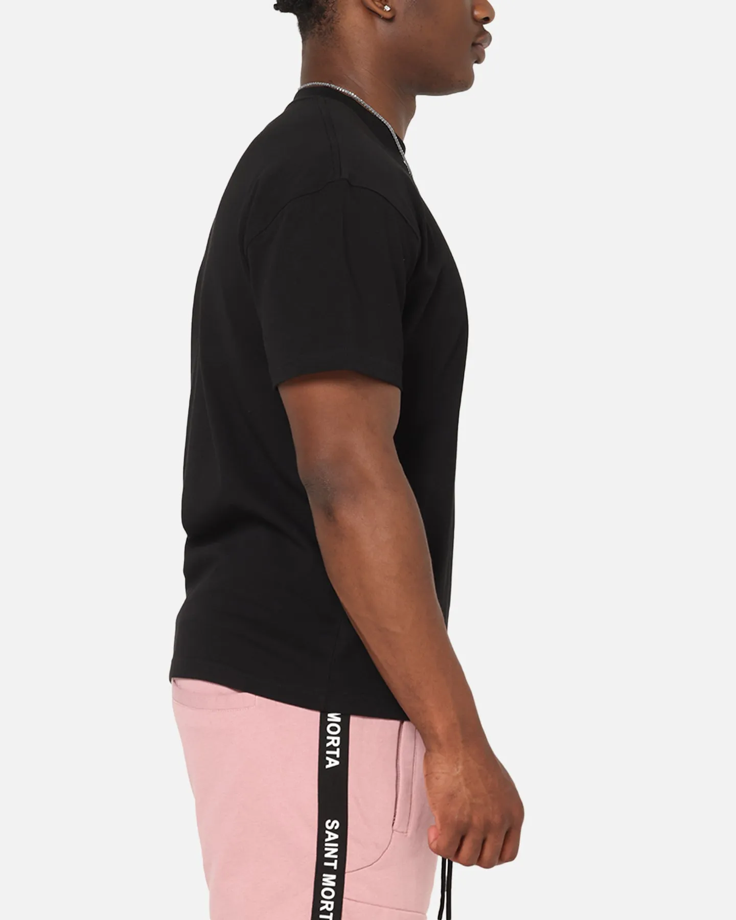 Saint Morta Scription Boxy T-Shirt Black sold by Culture Kings product image thumbnail 4