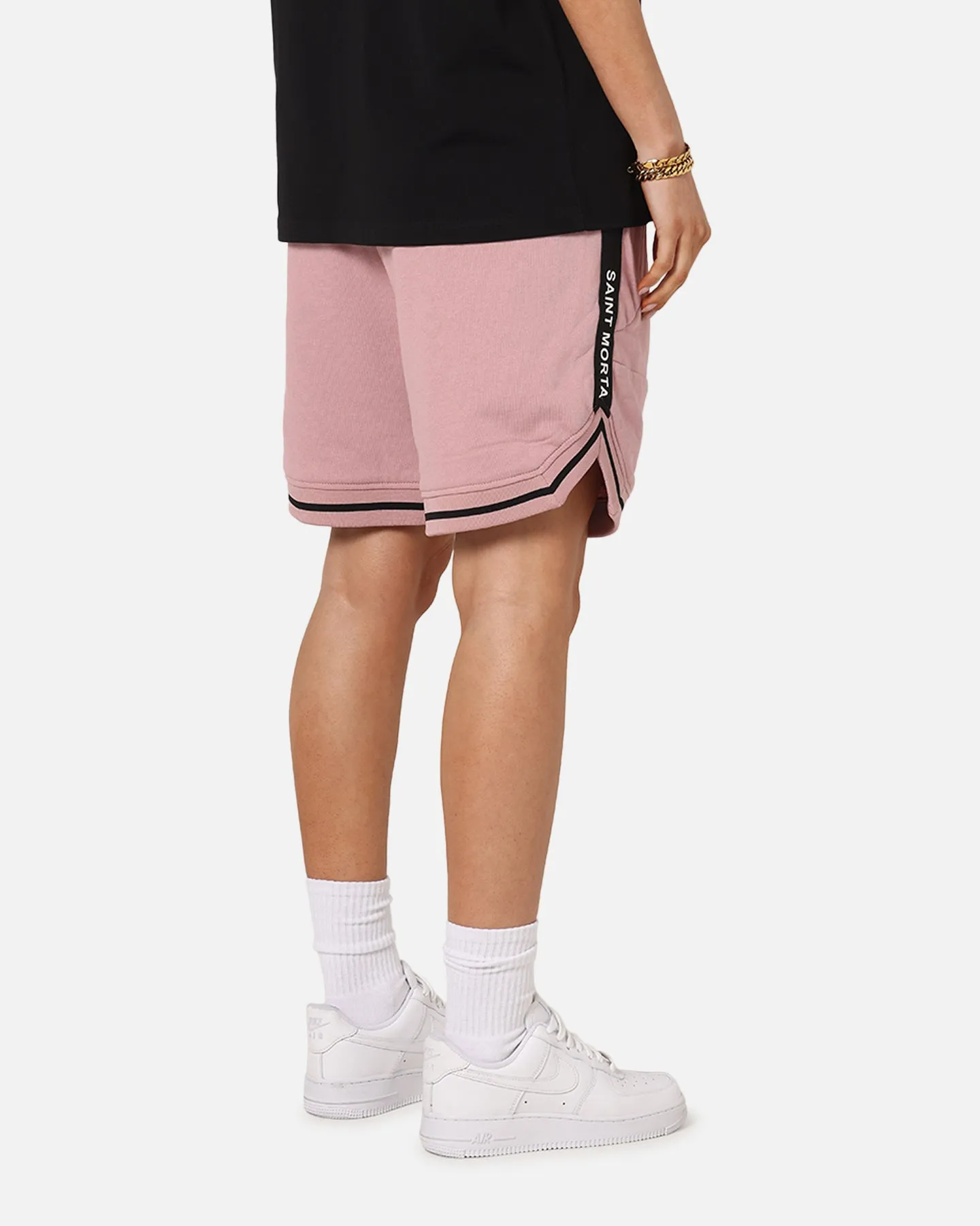 Saint Morta Icon X Fleece Shorts Dusty Pink sold by Culture Kings product image thumbnail 5