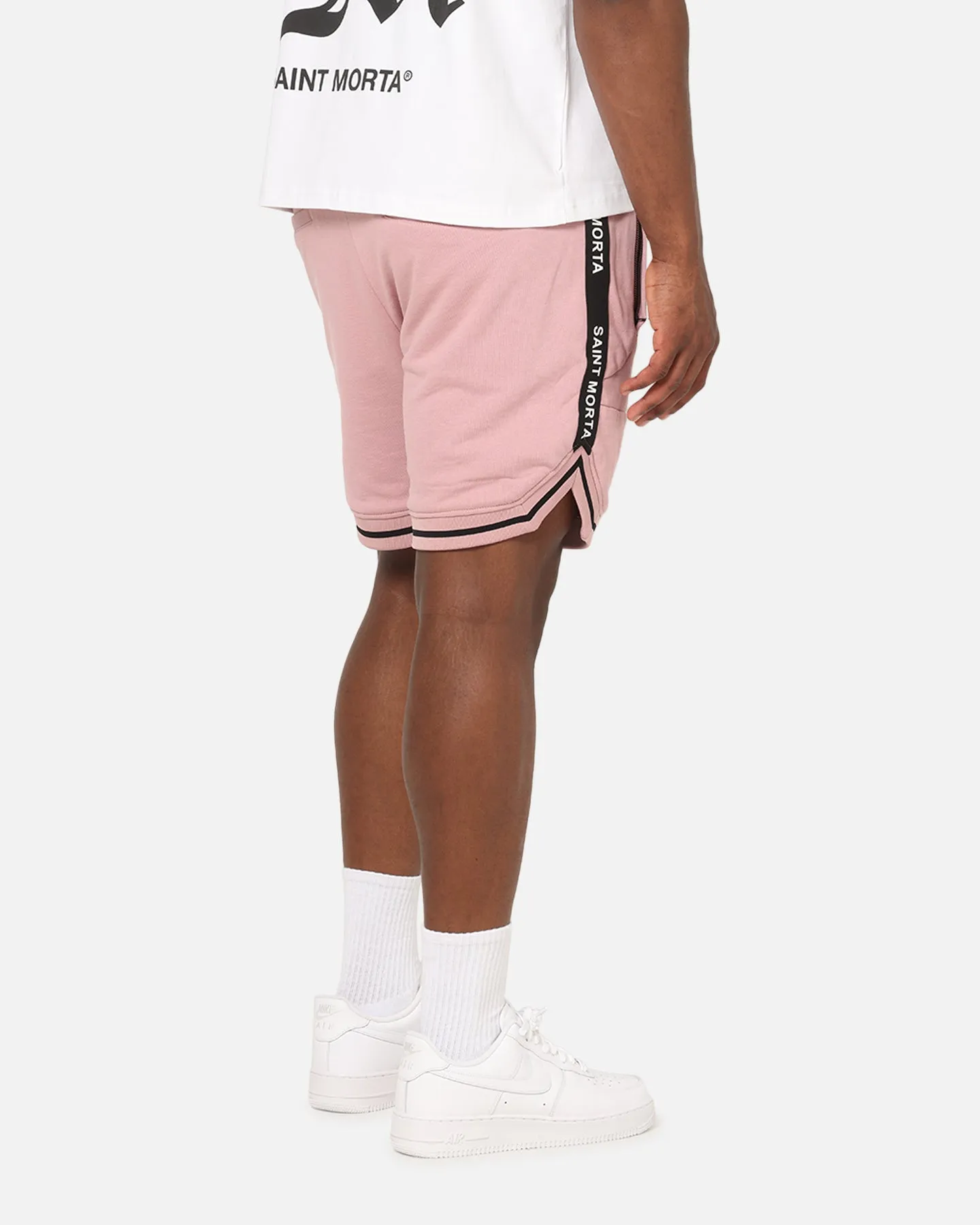 Saint Morta Icon X Fleece Shorts Dusty Pink sold by Culture Kings product image thumbnail 5