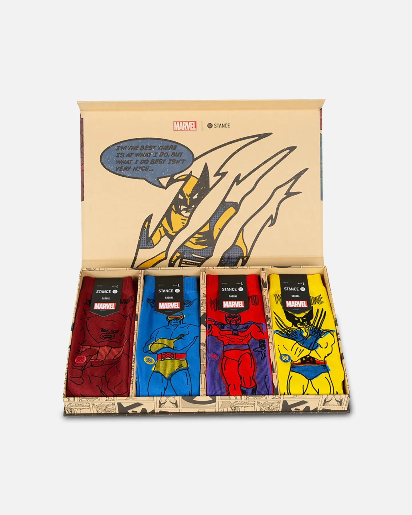 Stance Marvel X-Men Crew Socks Box Set Multi sold by Culture Kings product image thumbnail 2
