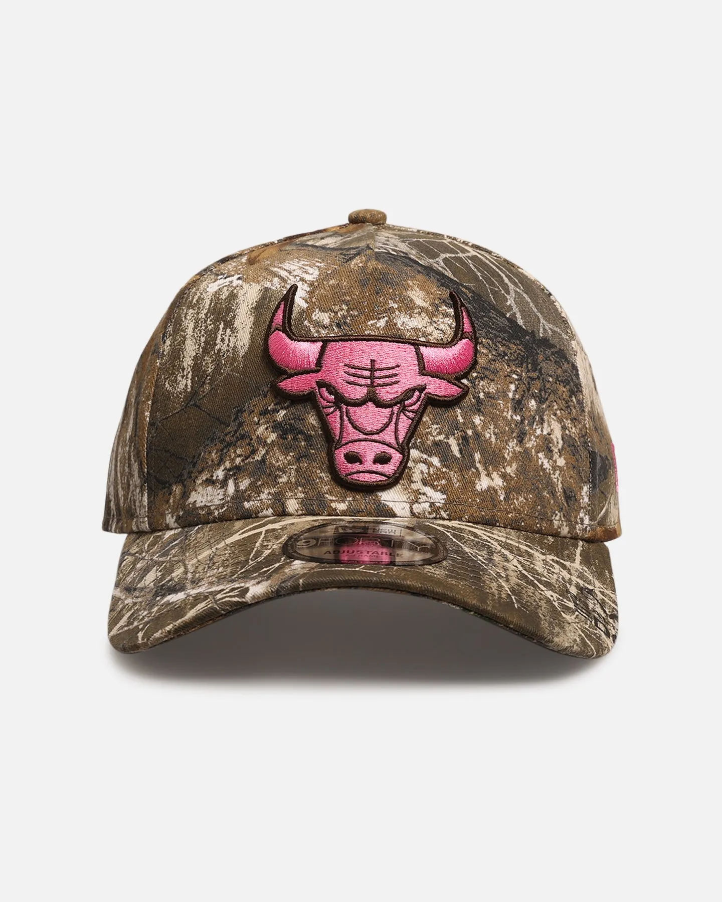 New Era Chicago Bulls 'Realtree Pink' 9FORTY A-Frame Snapback Real Tree/Pink sold by Culture Kings