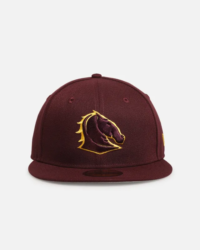 New Era Brisbane Broncos 'NRL OTC' 59FIFTY Fitted Official Team Colour sold by Culture Kings