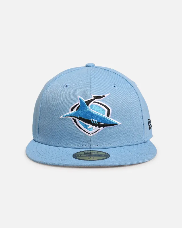 New Era Cronulla Sutherland Sharks 'NRL OTC' 59FIFTY Fitted Official Team Colour sold by Culture Kings