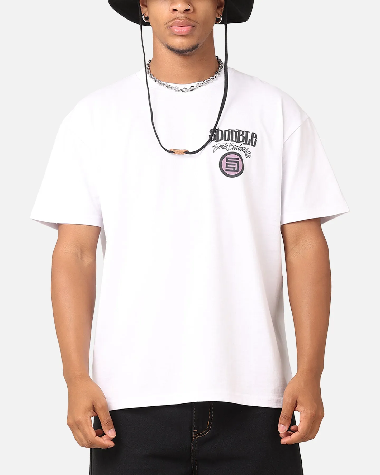 S Double Combo Platter T-Shirt Washed White sold by Culture Kings product image thumbnail 2