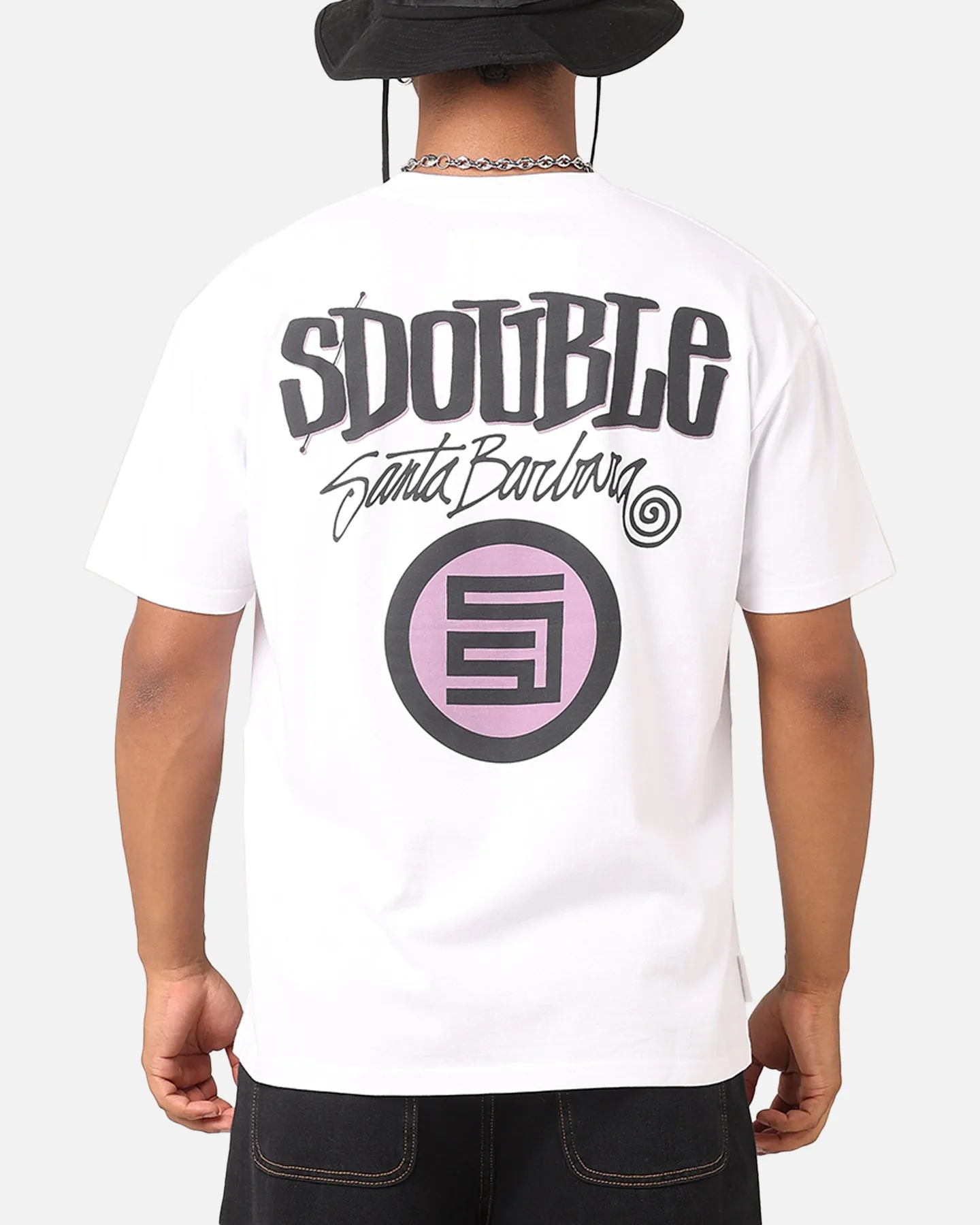 S Double Combo Platter T-Shirt Washed White sold by Culture Kings