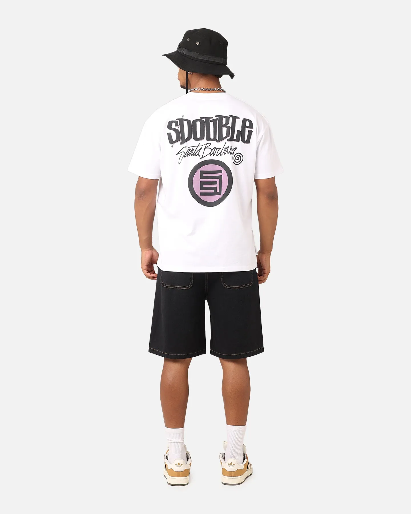 S Double Combo Platter T-Shirt Washed White sold by Culture Kings product image thumbnail 3
