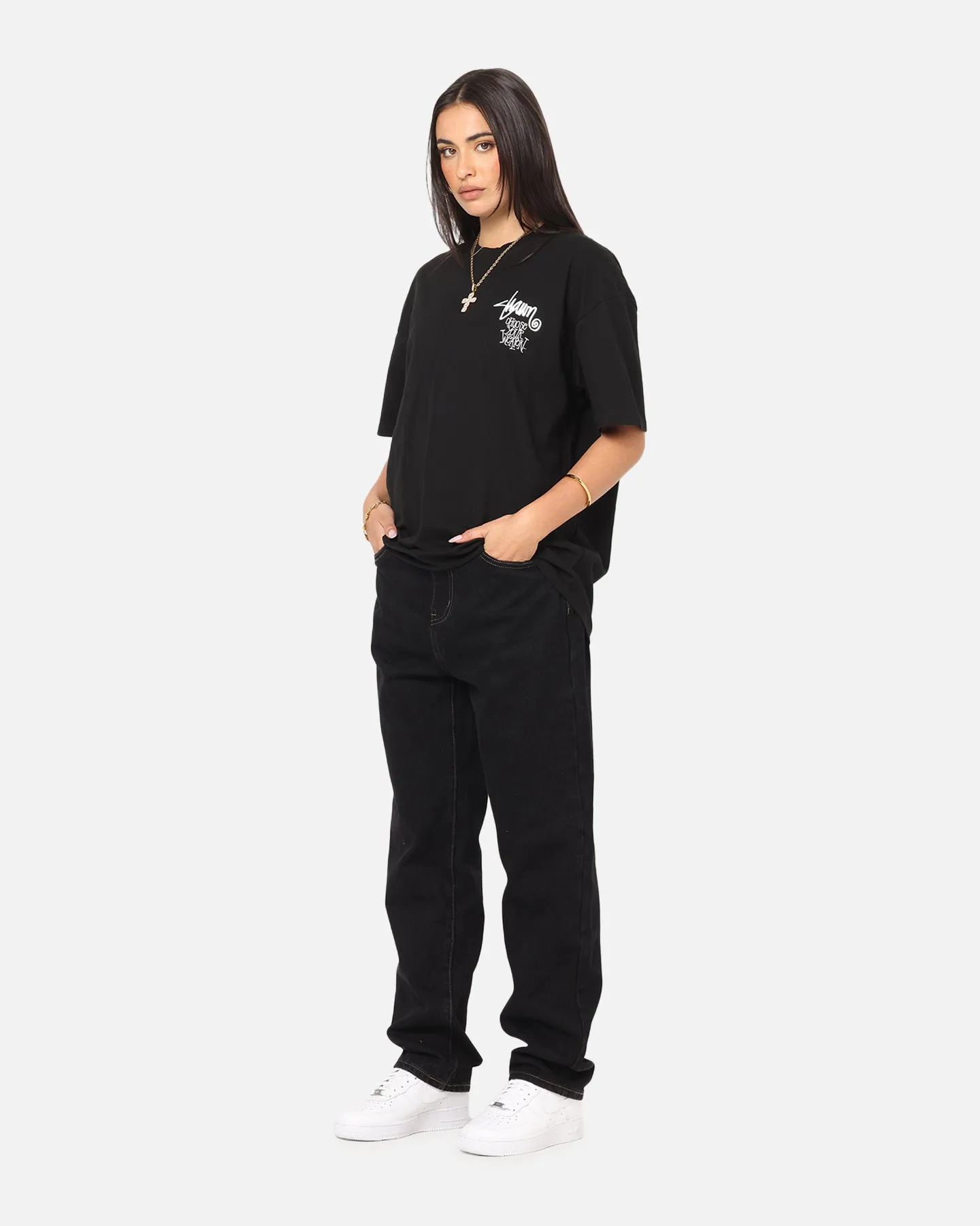 S Double Choose Your Weapon T-Shirt Washed Black sold by Culture Kings product image thumbnail 4