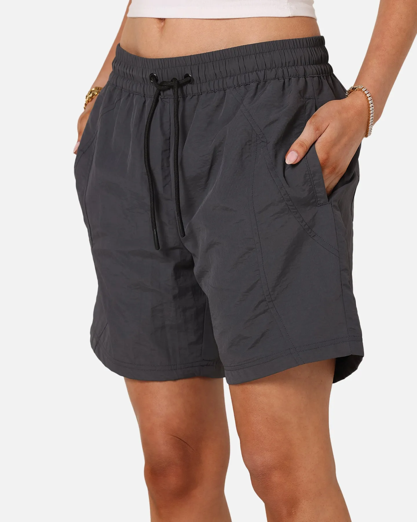 Carre Panelled Nylon Shorts Black sold by Culture Kings product image thumbnail 3