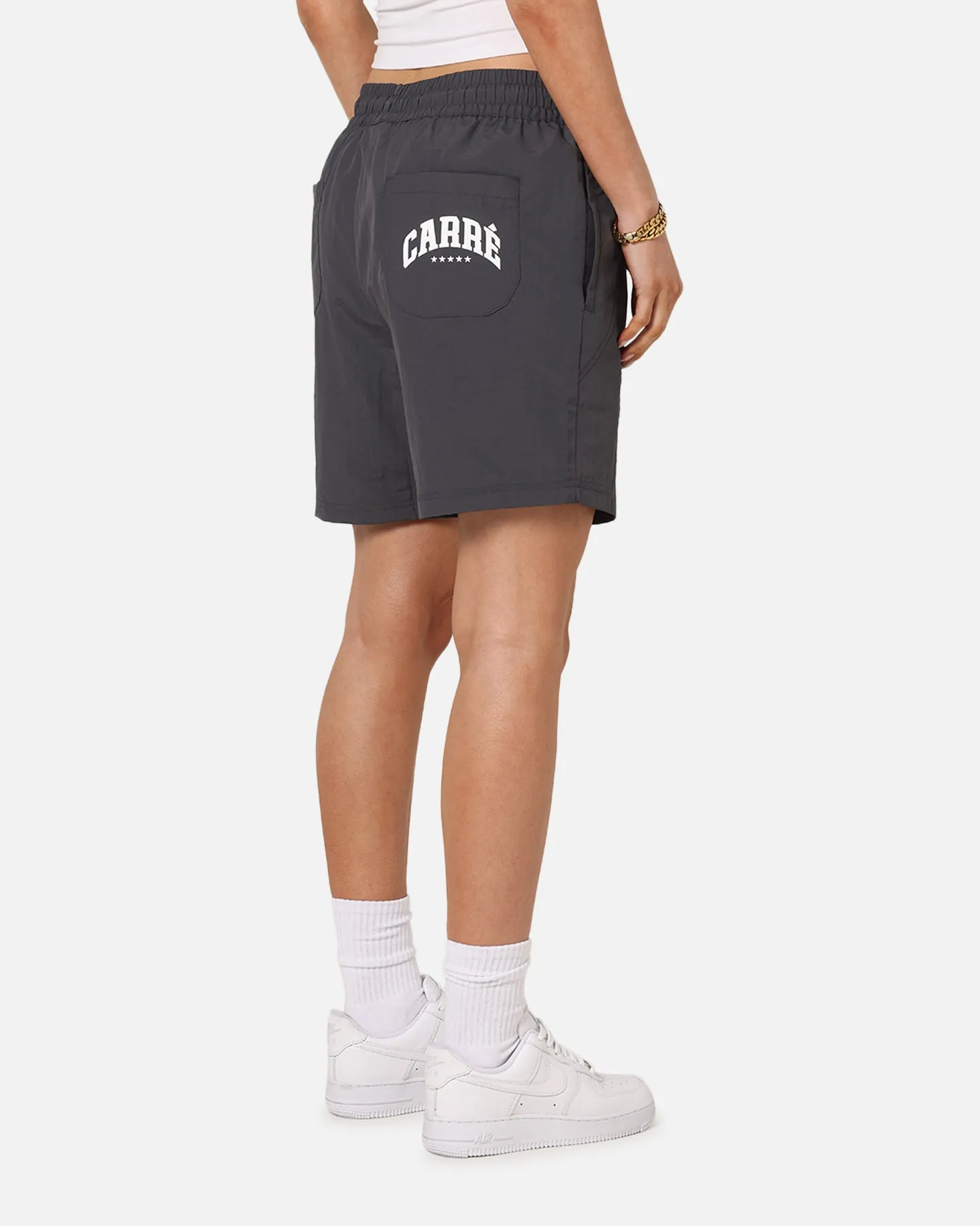 Carre Panelled Nylon Shorts Black sold by Culture Kings product image thumbnail 5