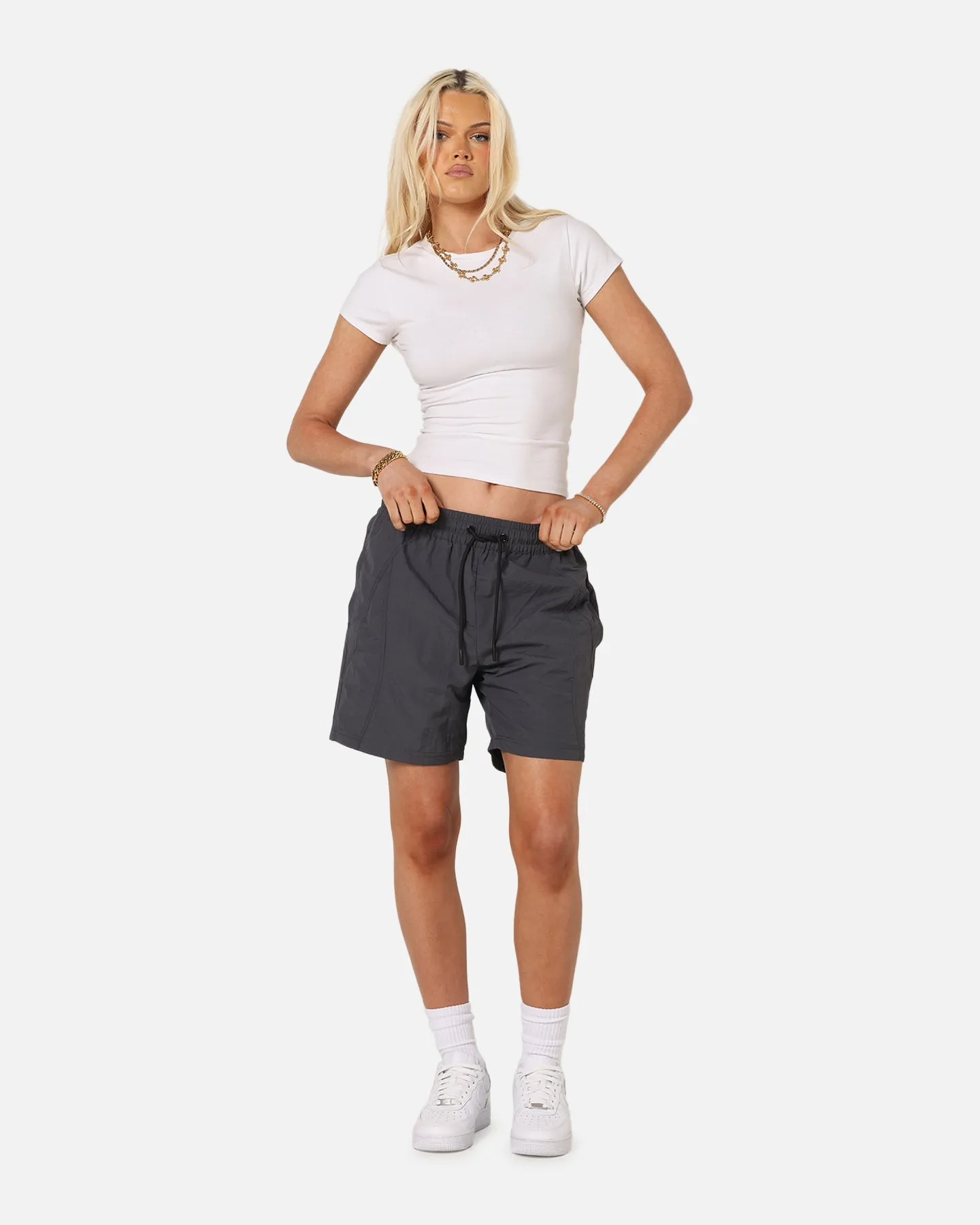 Carre Panelled Nylon Shorts Black sold by Culture Kings product image thumbnail 2