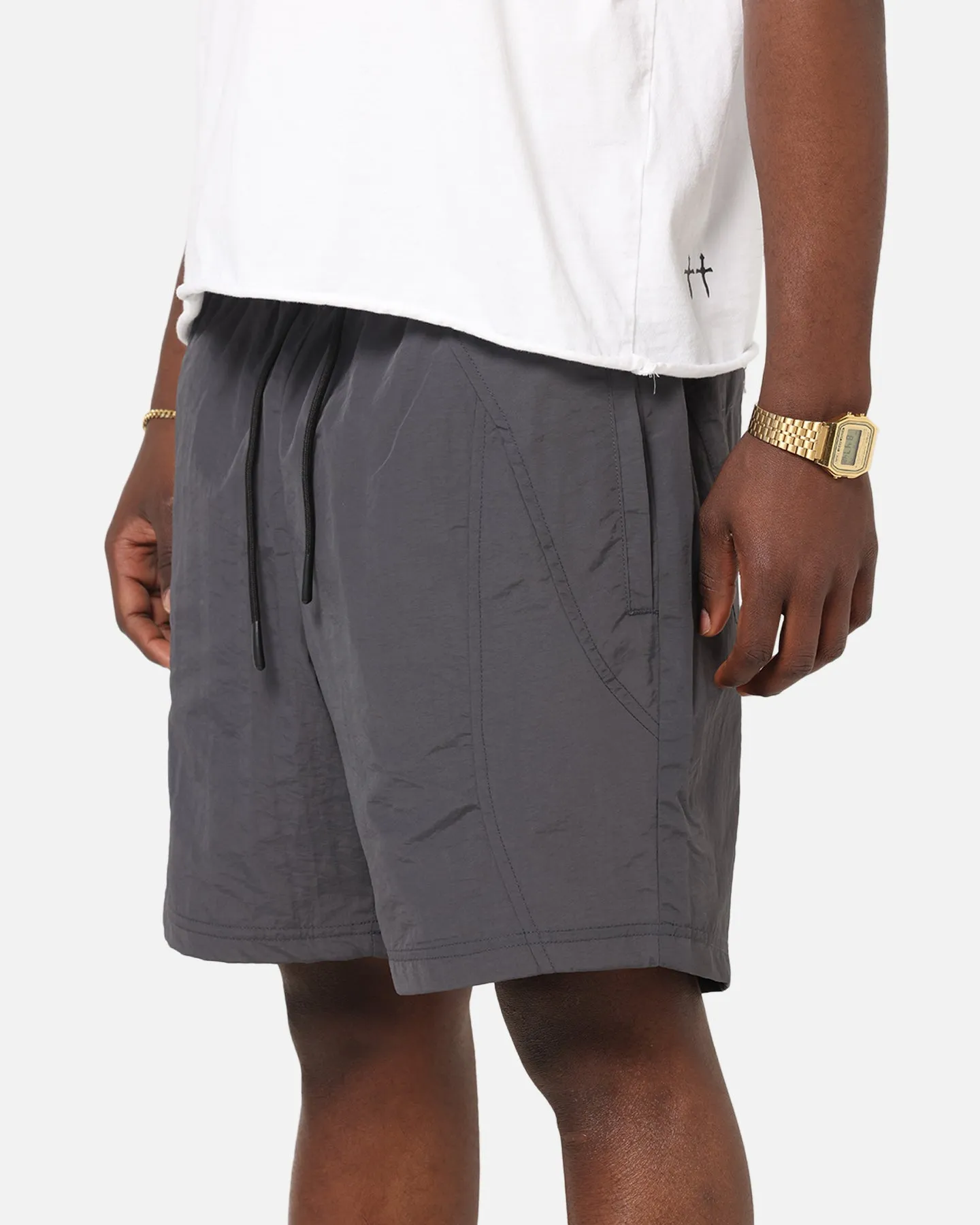 Carre Panelled Nylon Shorts Black sold by Culture Kings product image thumbnail 3