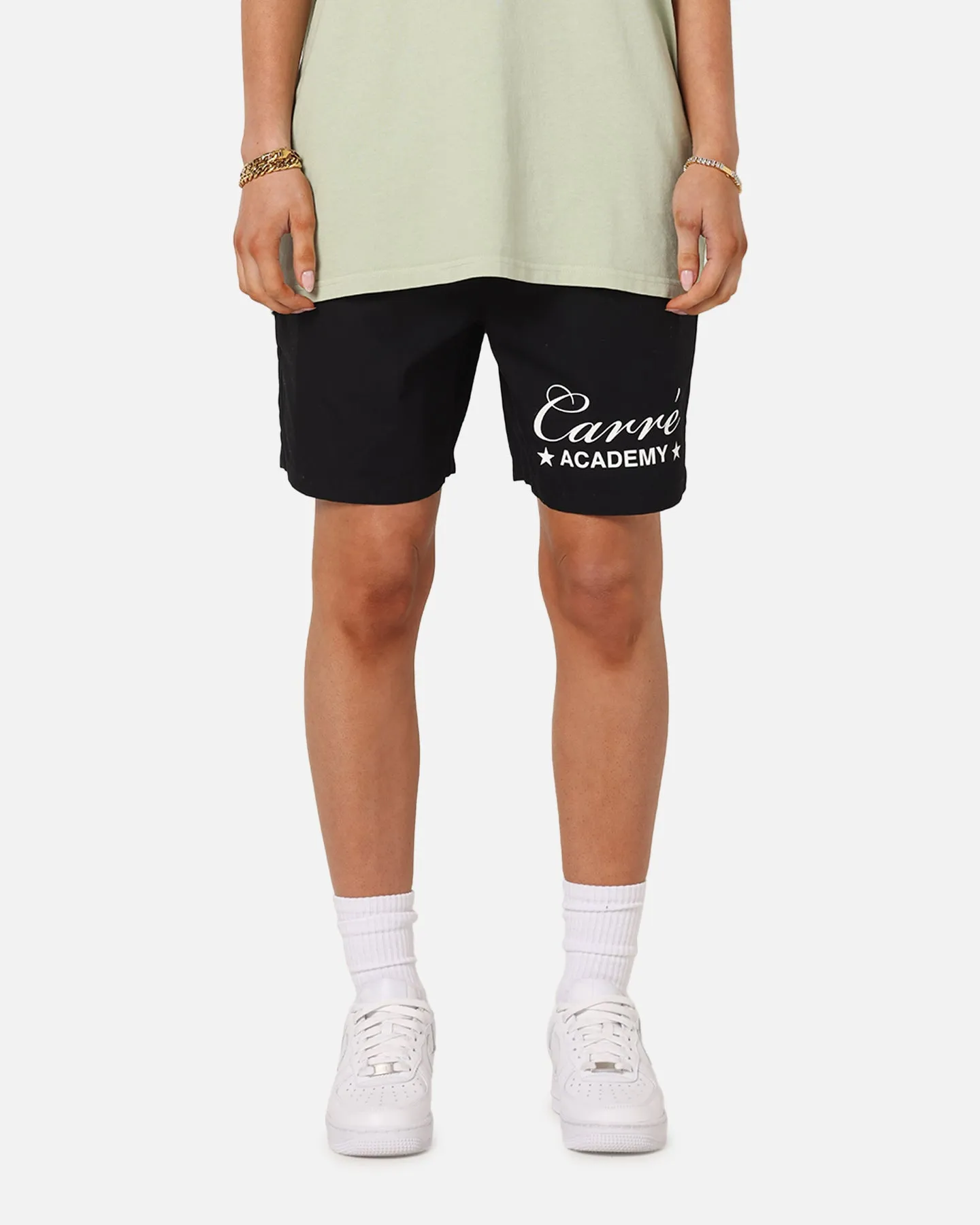 Carre Star Academy Beach Shorts Black sold by Culture Kings