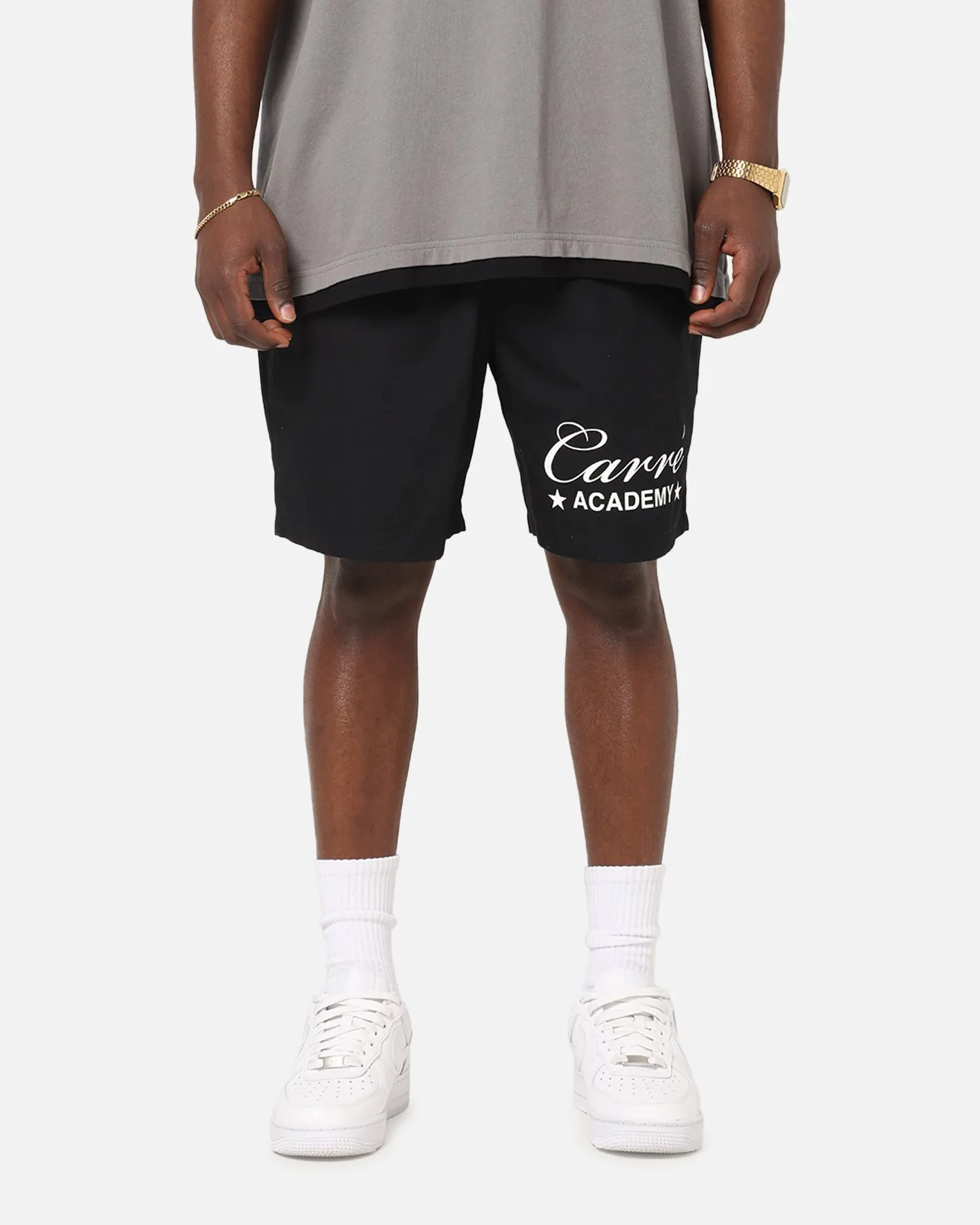 Carre Star Academy Beach Shorts Black sold by Culture Kings