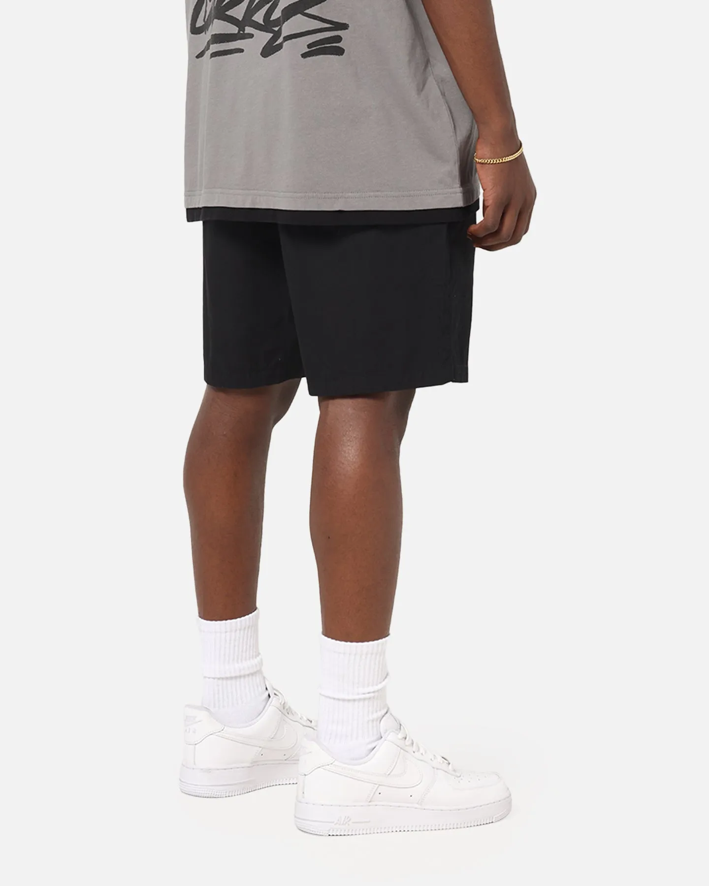 Carre Star Academy Beach Shorts Black sold by Culture Kings product image thumbnail 5