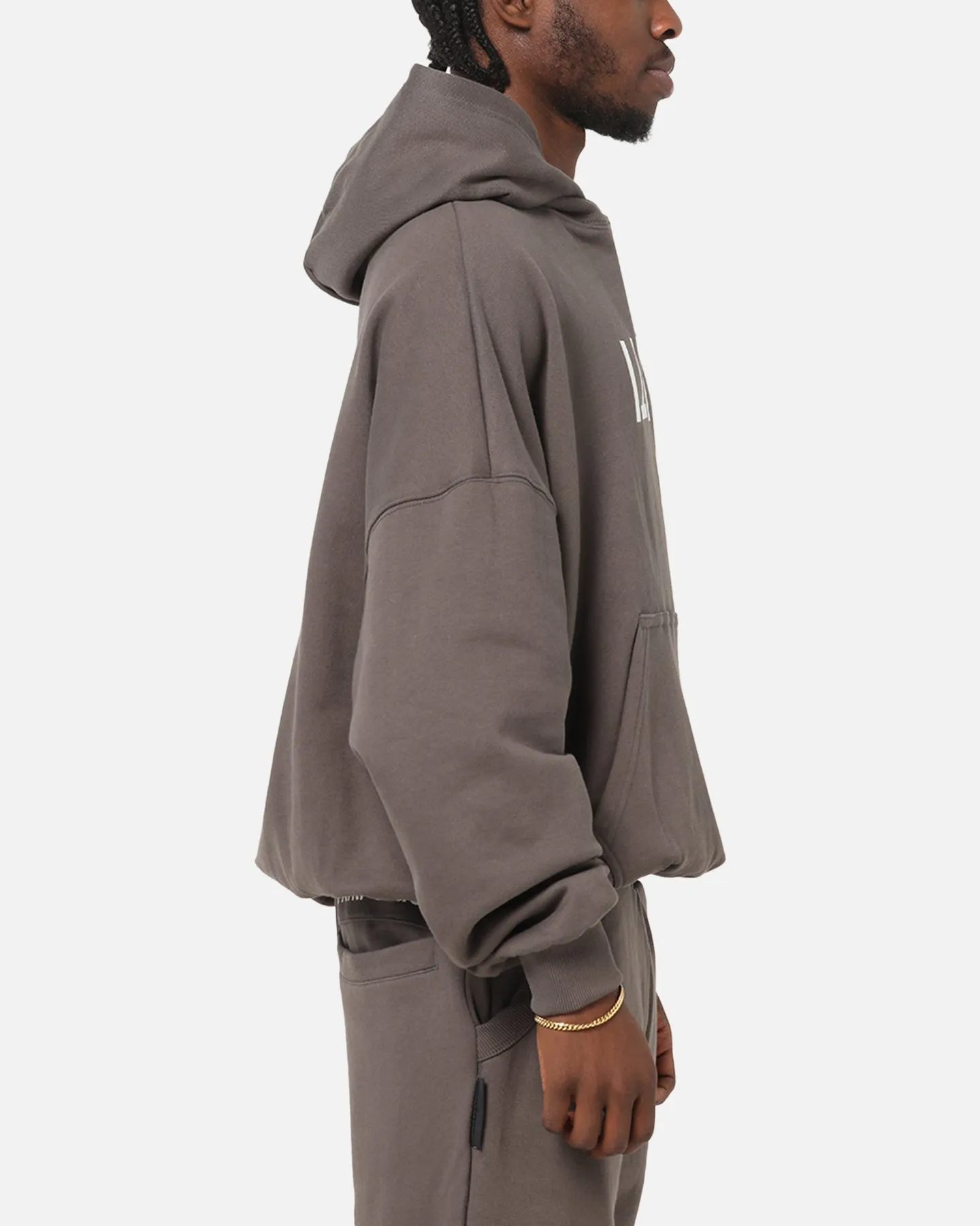The Anti Order Reverse Logo Hoodie Charcoal Grey sold by Culture Kings product image thumbnail 5