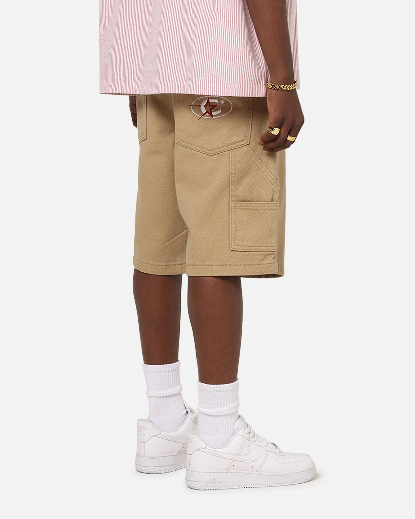 Carre Carpenter Jorts Stone sold by Culture Kings