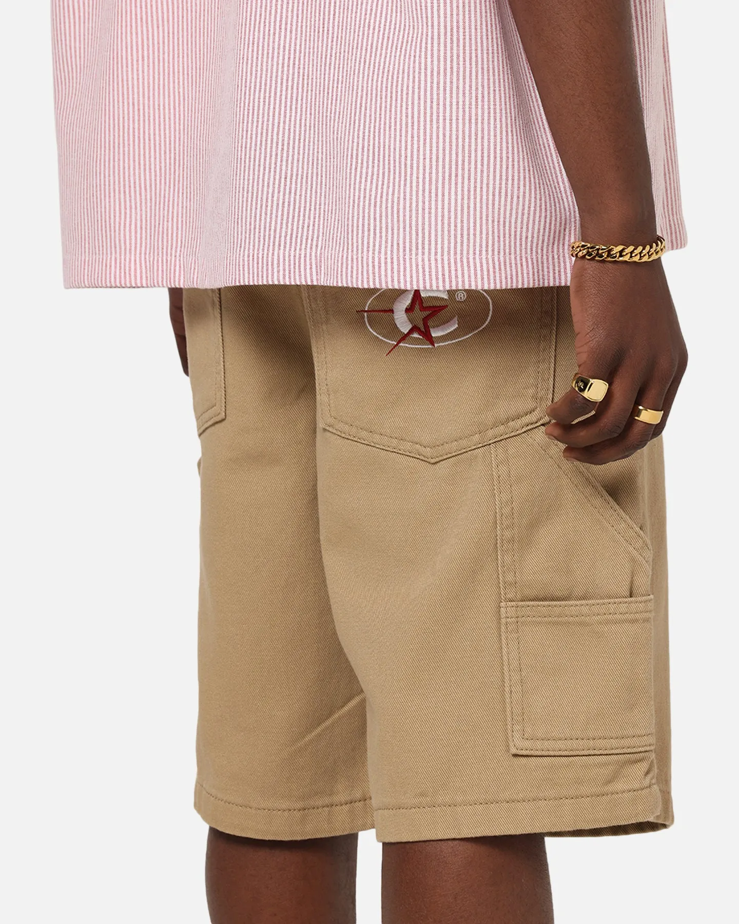 Carre Carpenter Jorts Stone sold by Culture Kings product image thumbnail 3