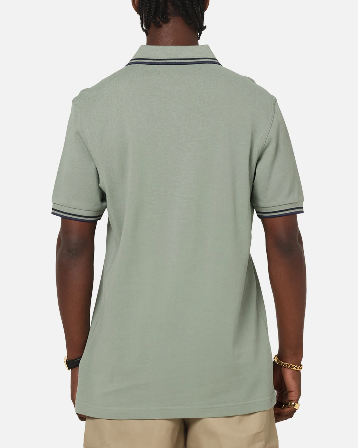 Fred Perry Twin Tipped Polo Shirt Green sold by Culture Kings product image thumbnail 3