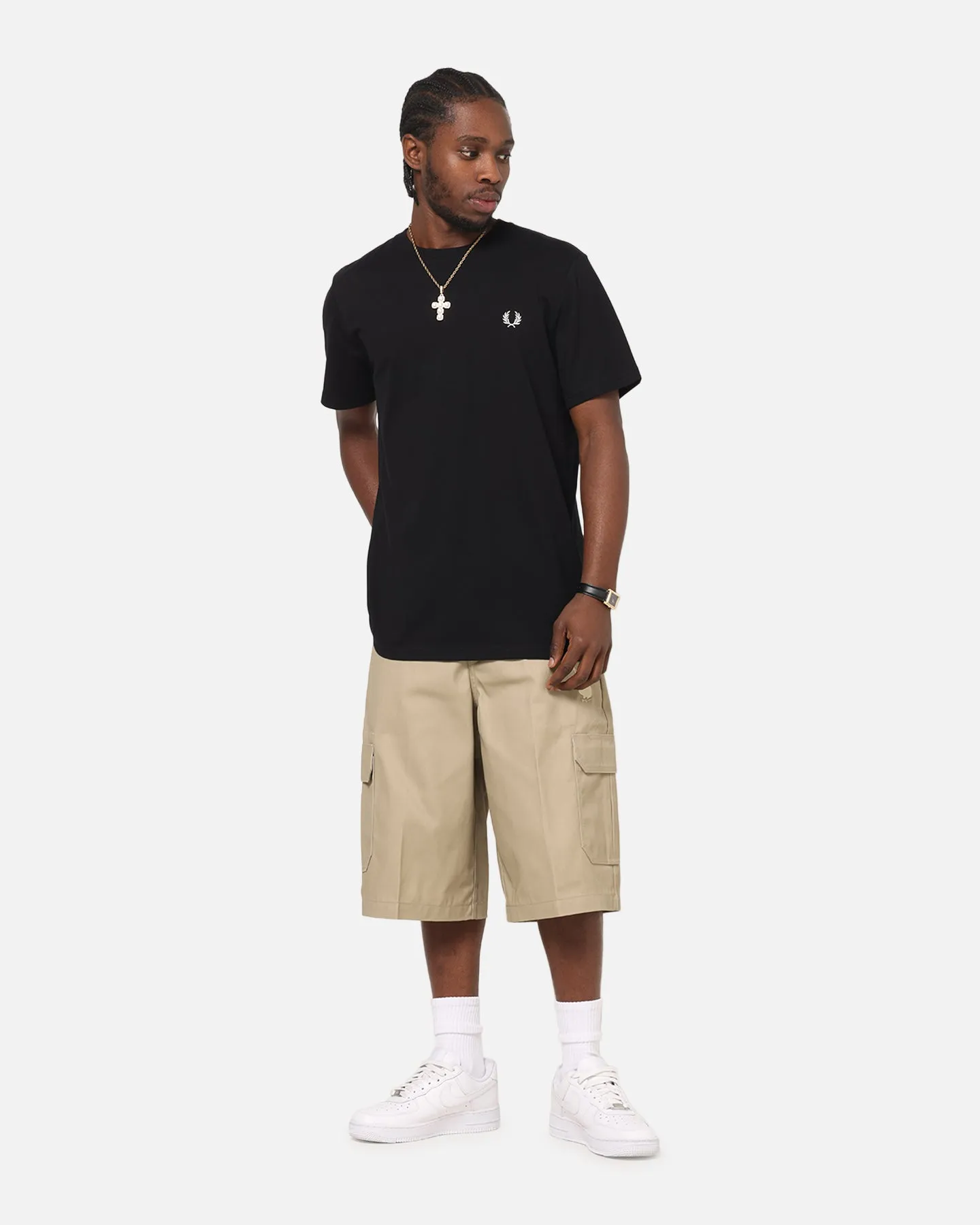 Fred Perry Bold Branding T-Shirt Black sold by Culture Kings product image thumbnail 4