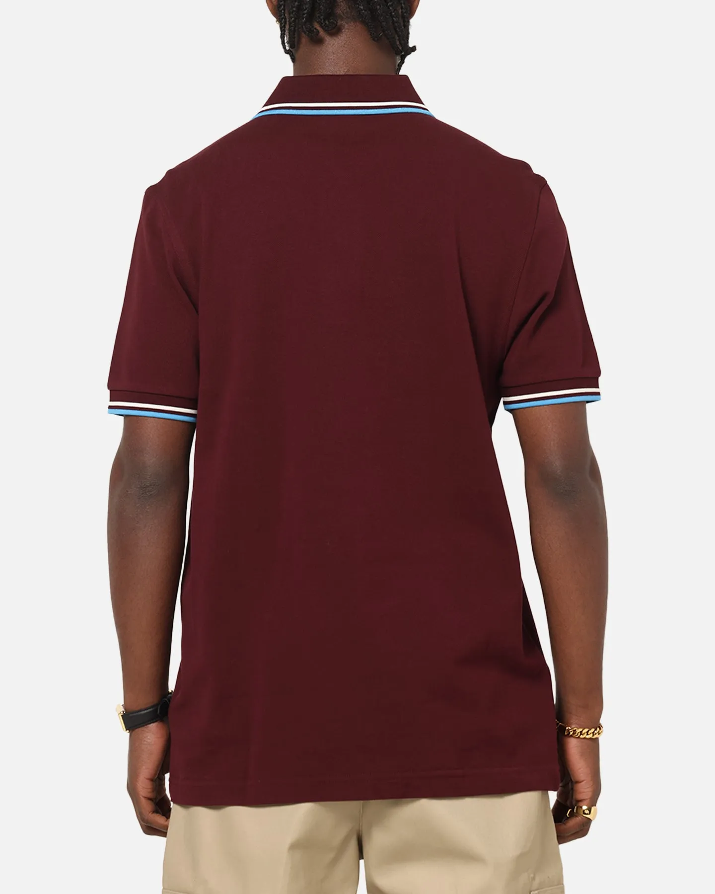 Fred Perry Twin Tipped Polo Shirt Oxblood sold by Culture Kings product image thumbnail 3
