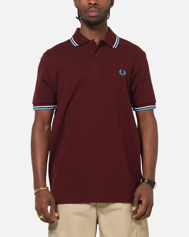 Fred Perry Twin Tipped Polo Shirt Oxblood sold by Culture Kings
