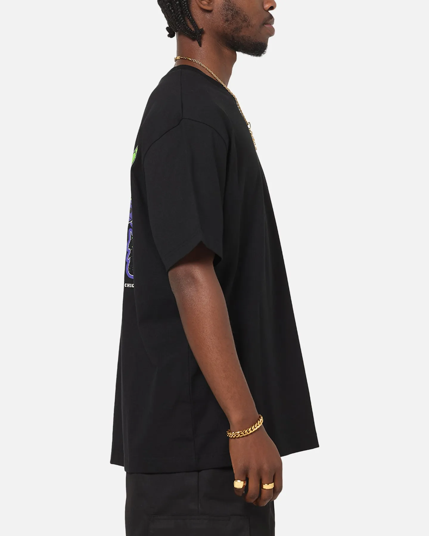 New Era Chicago Bulls Drip T-Shirt Black sold by Culture Kings product image thumbnail 5