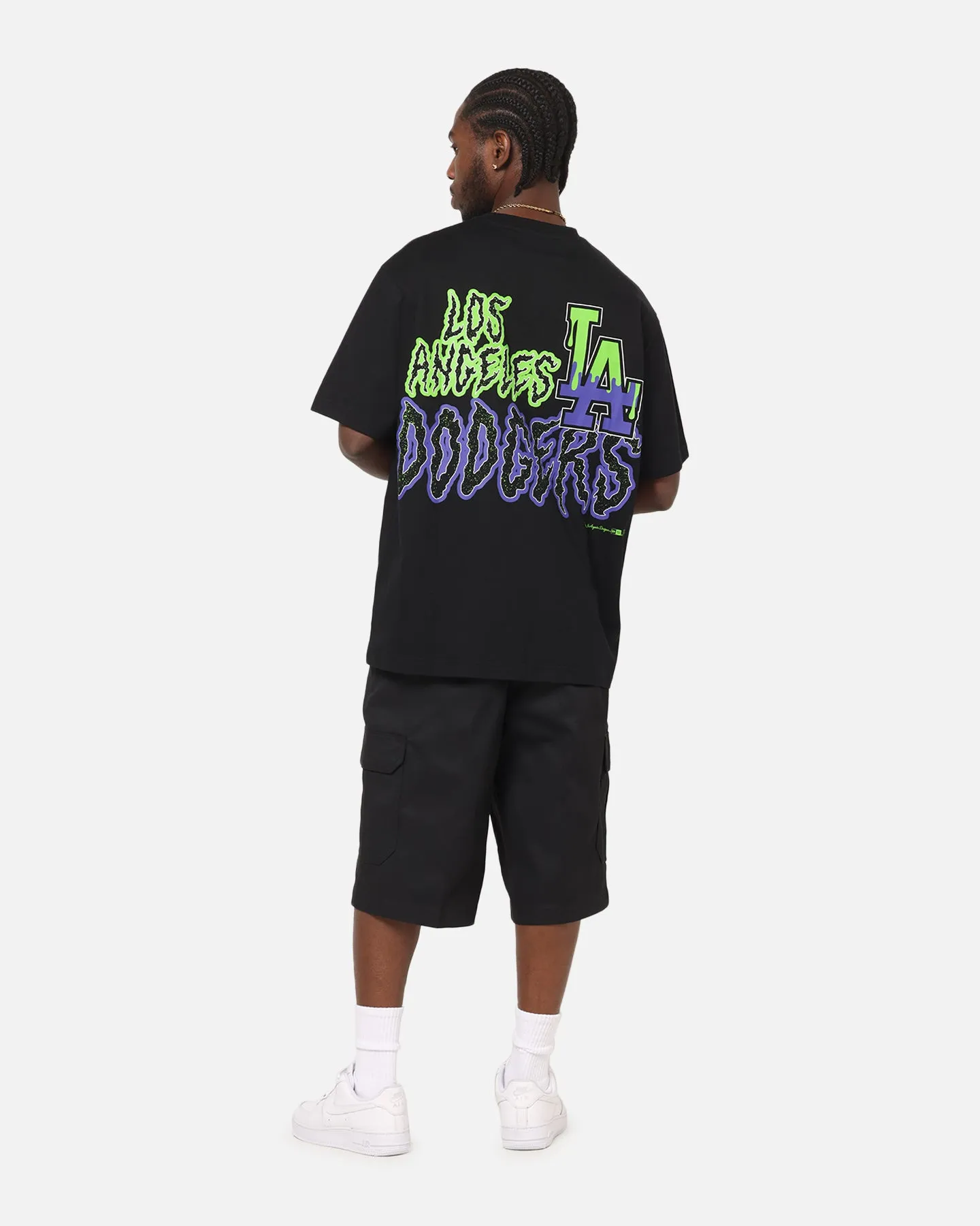 New Era Los Angeles Dodgers Drip T-Shirt Black sold by Culture Kings product image thumbnail 3
