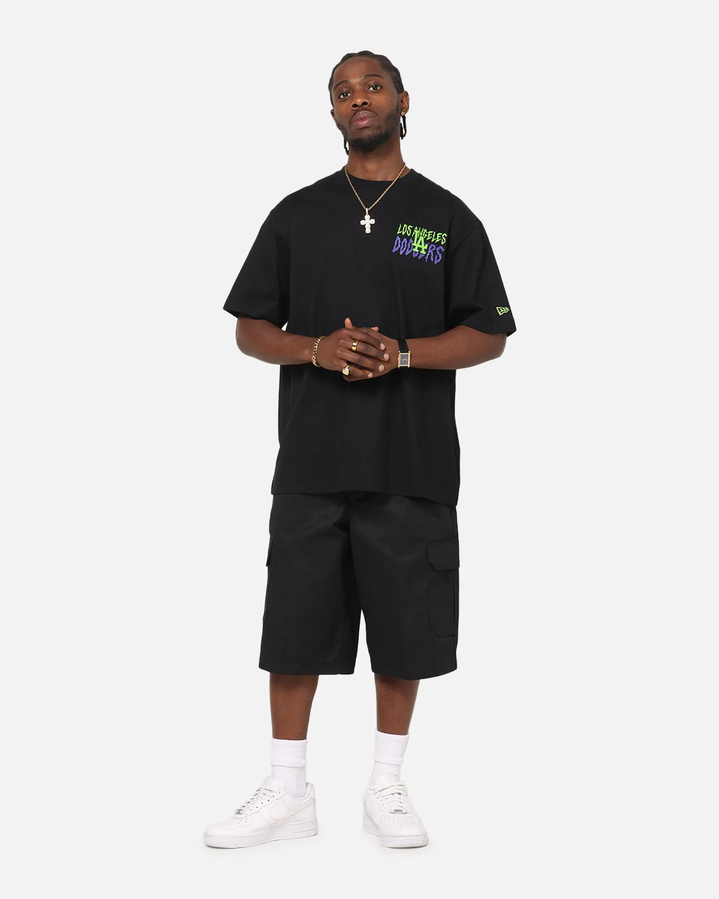 New Era Los Angeles Dodgers Drip T-Shirt Black sold by Culture Kings product image thumbnail 4