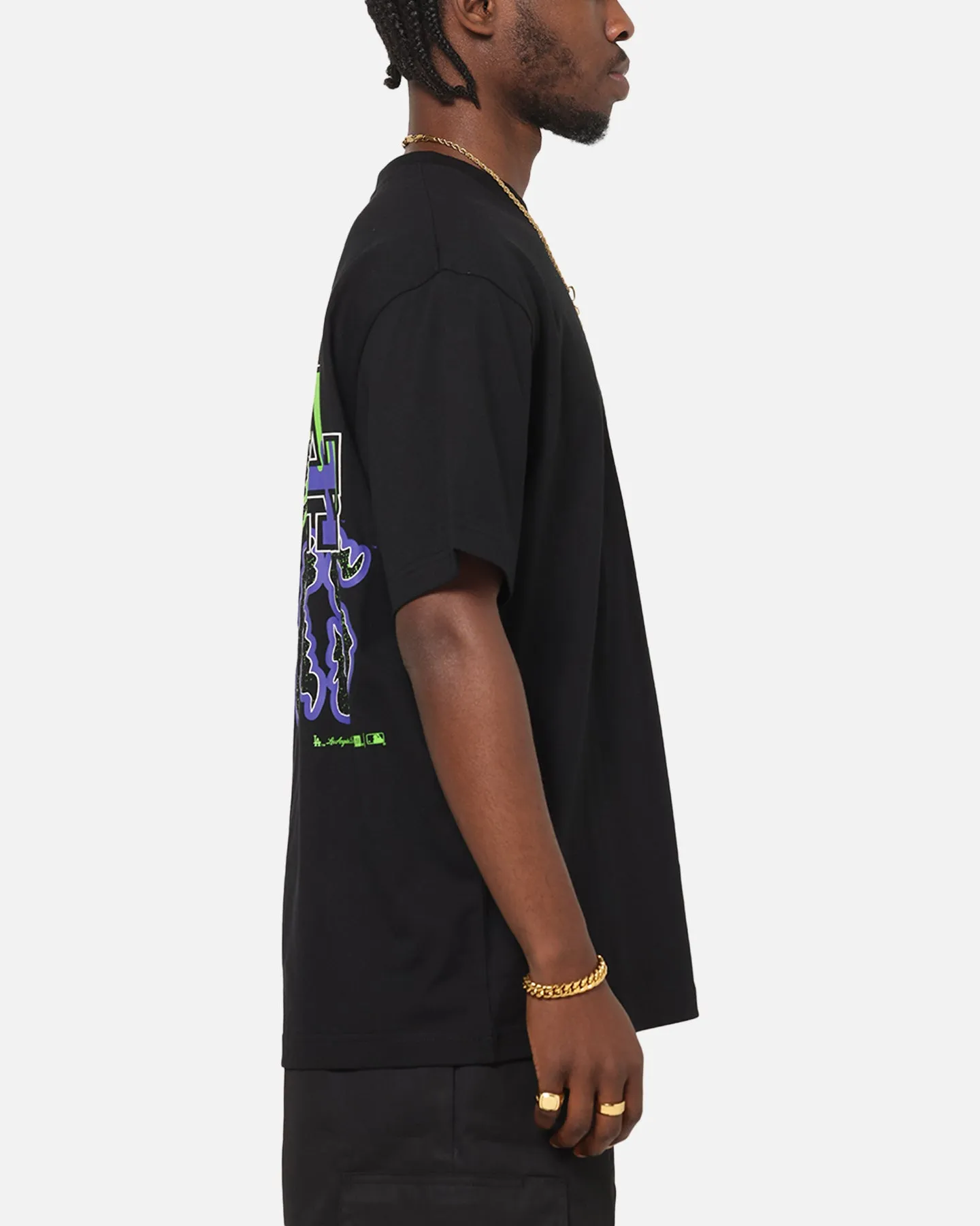 New Era Los Angeles Dodgers Drip T-Shirt Black sold by Culture Kings product image thumbnail 5