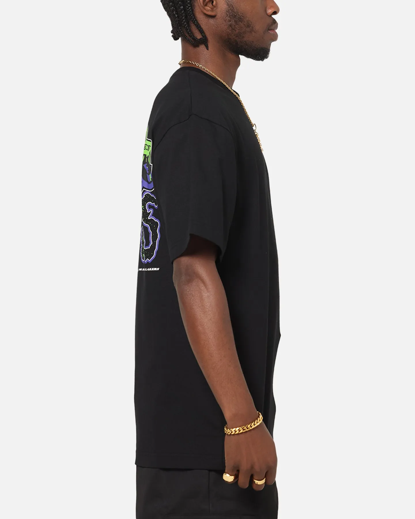 New Era Los Angeles Lakers Drip T-Shirt Black sold by Culture Kings product image thumbnail 5