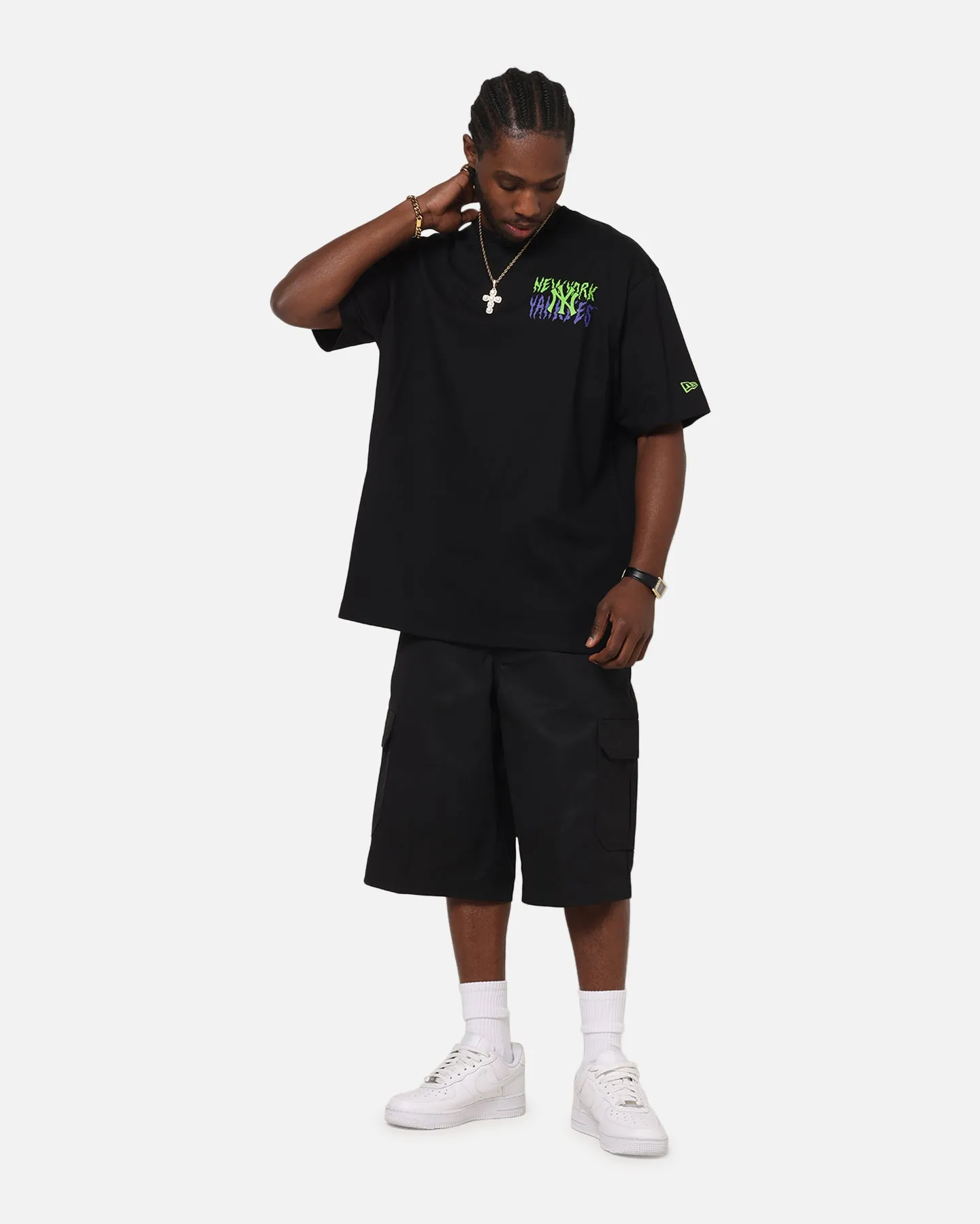 New Era New York Yankees Drip T-Shirt Black sold by Culture Kings product image thumbnail 4