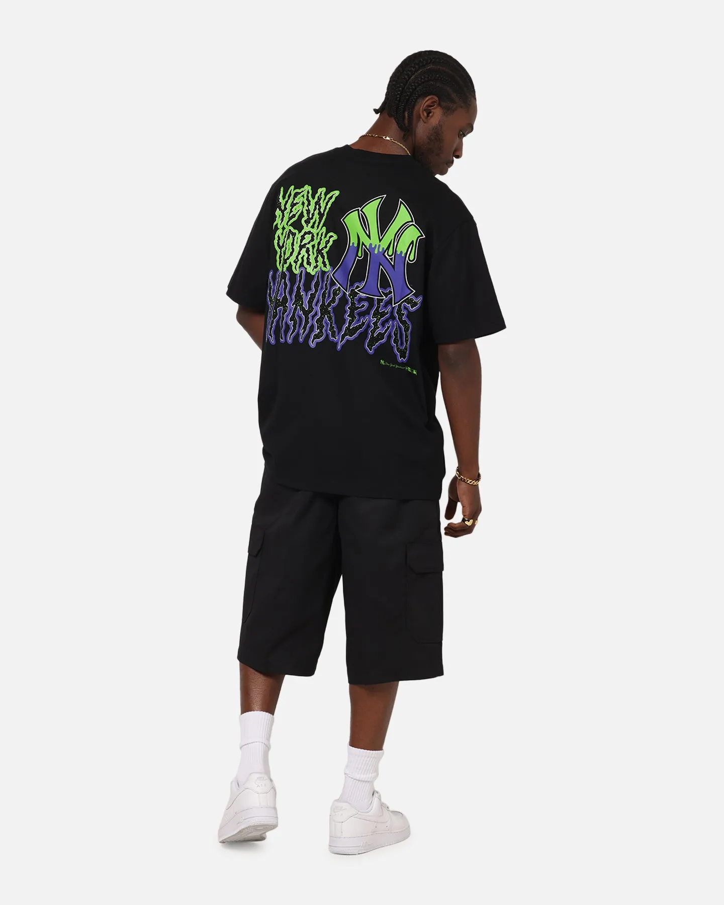 New Era New York Yankees Drip T-Shirt Black sold by Culture Kings product image thumbnail 3