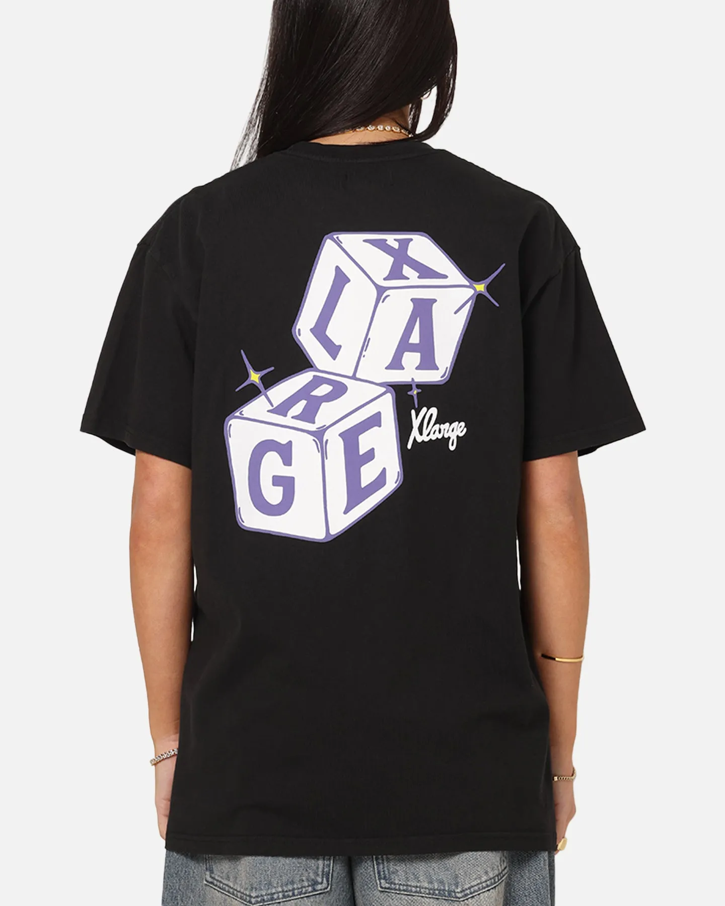 X-Large Lucky T-Shirt Pigment Black sold by Culture Kings