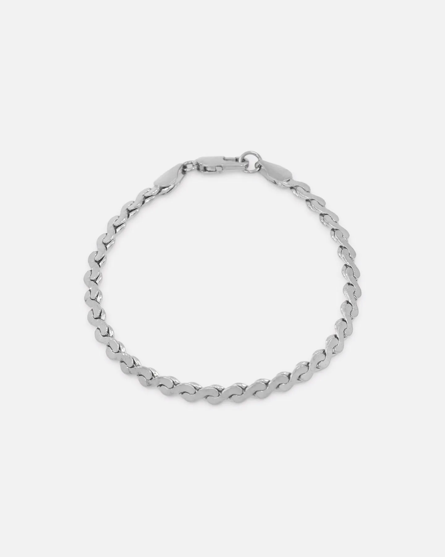 Saint Morta Infinity Bracelet White Gold sold by Culture Kings