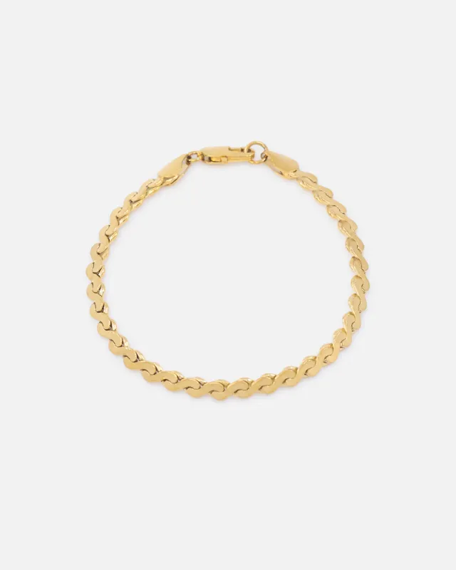 Saint Morta Infinity Bracelet Gold sold by Culture Kings