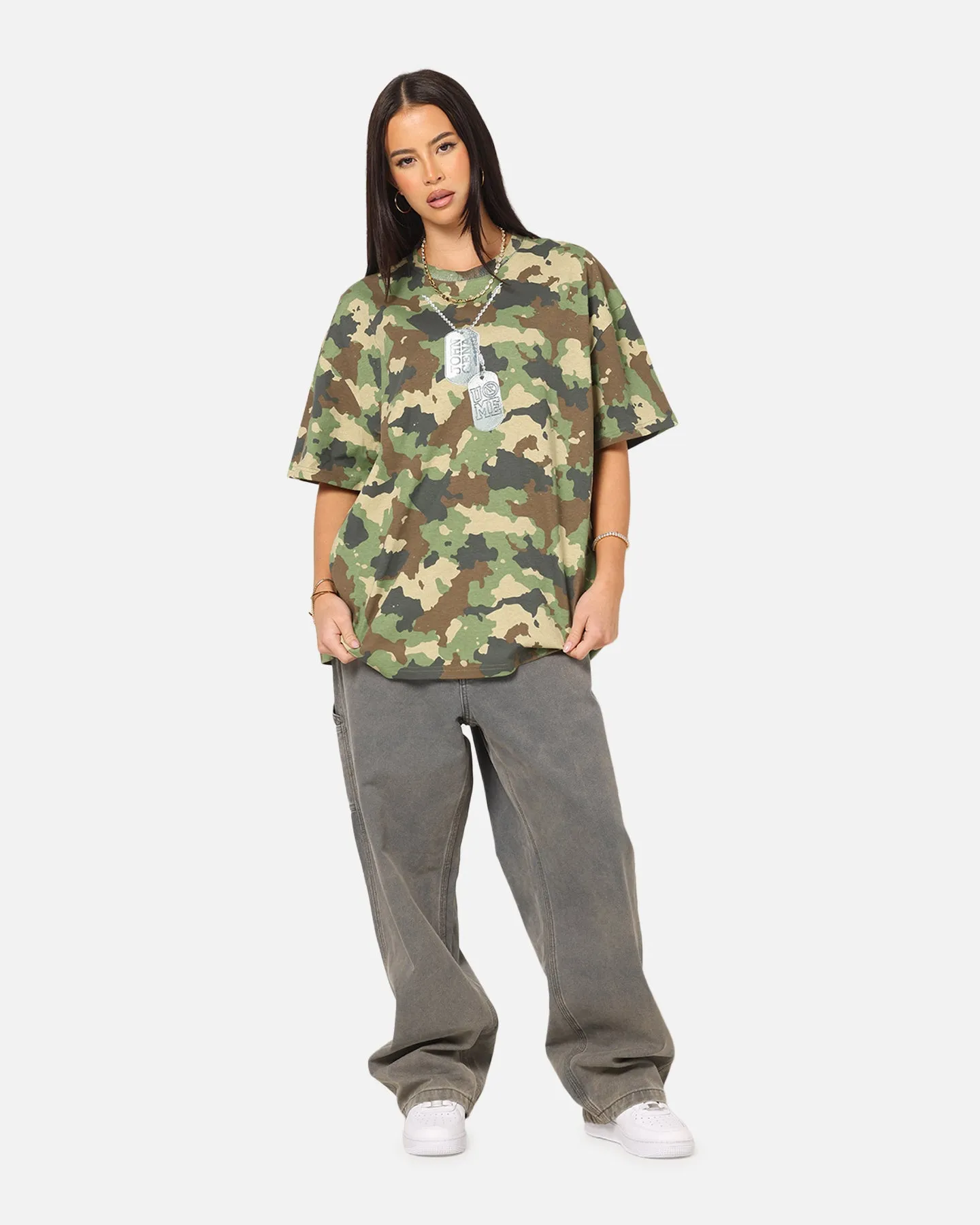 Culture Kings X WWE John Cena You Can't See Me T-Shirt Camo sold by Culture Kings product image thumbnail 4